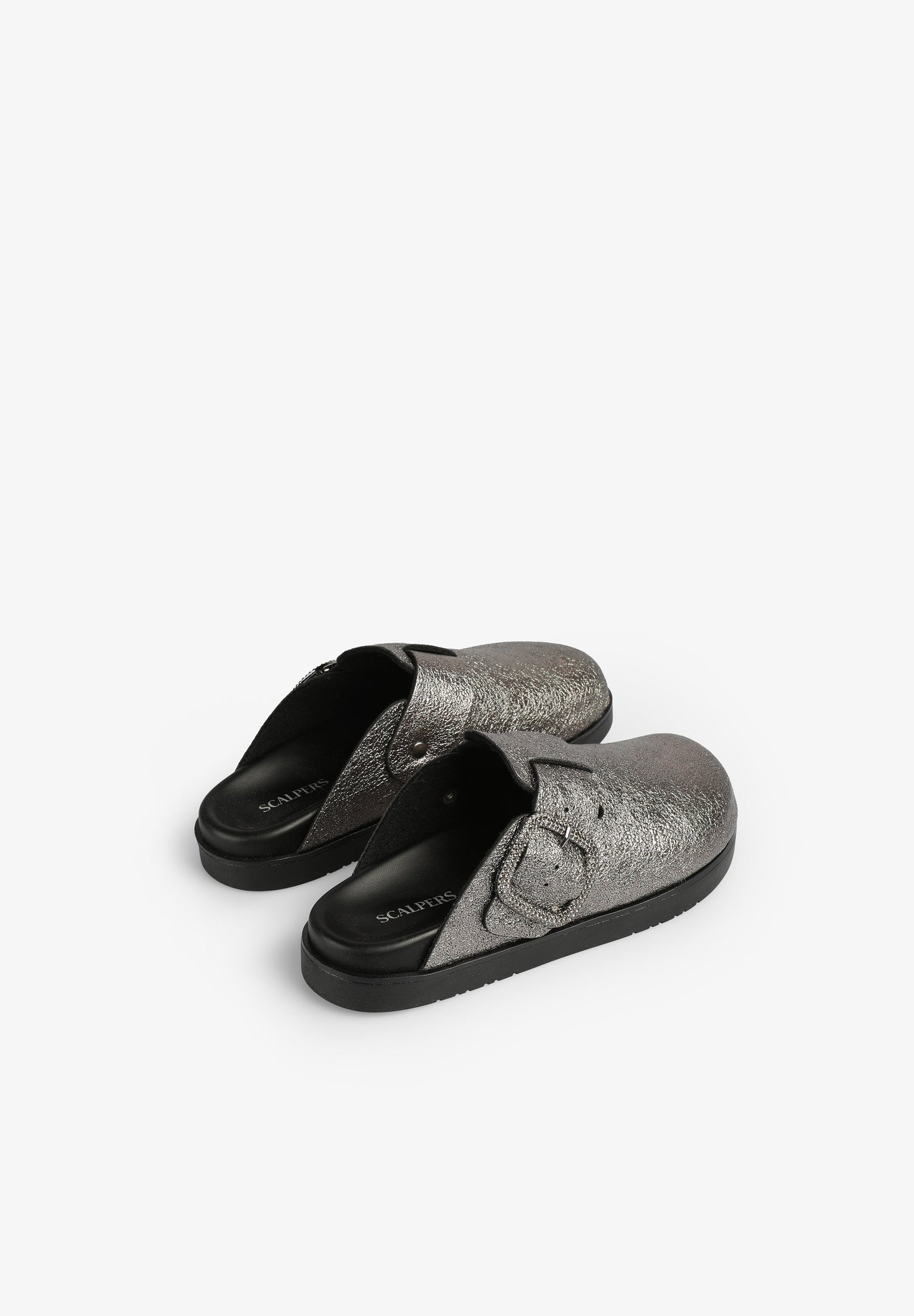 METAL ZUECO SANDAL