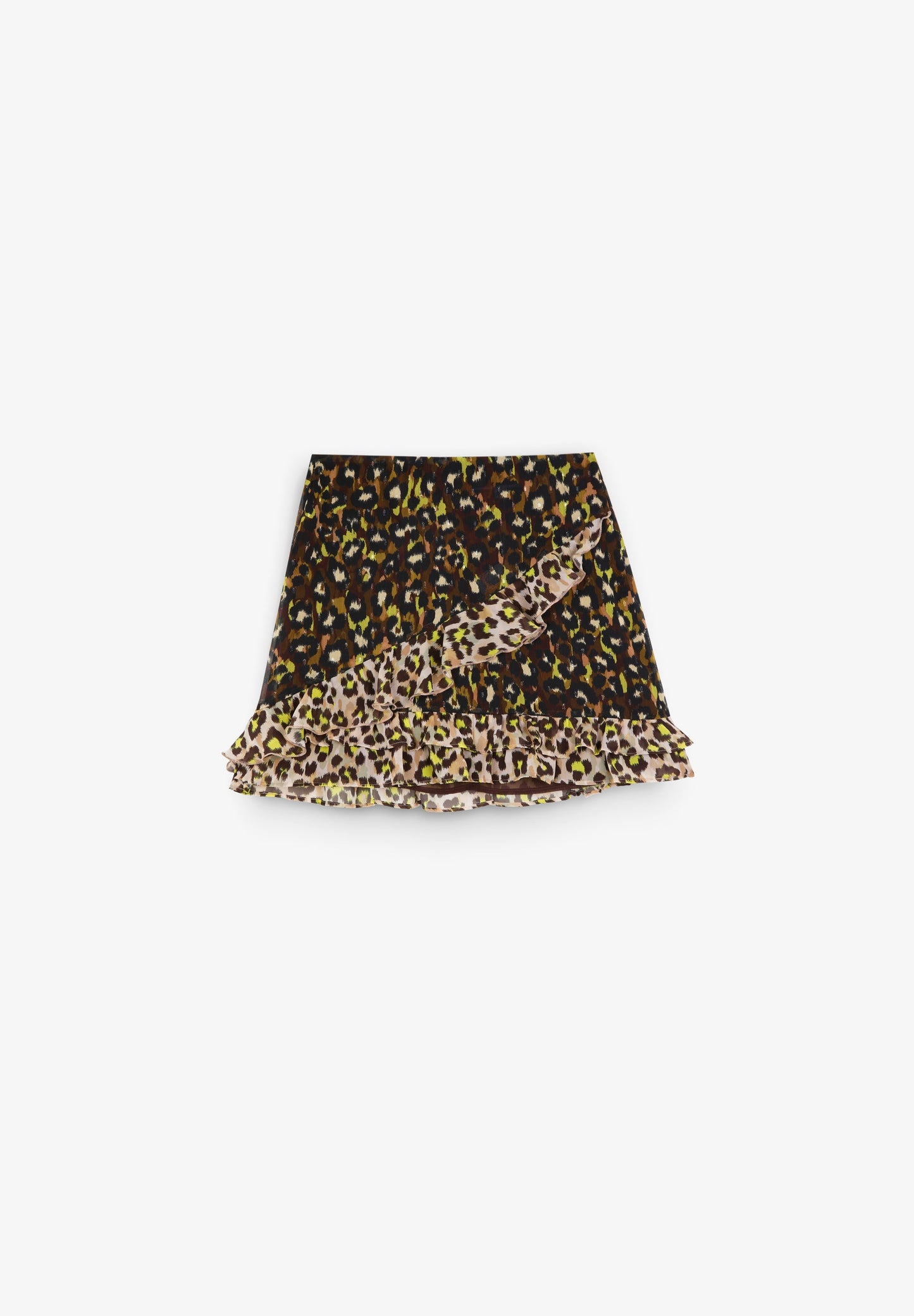 ANIMAL PRINT MINI SKIRT