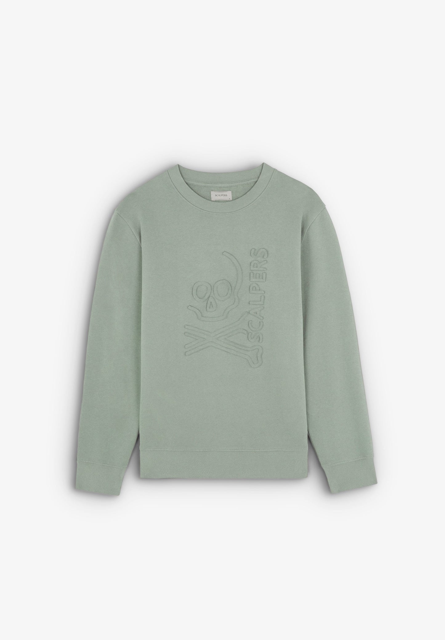 SWEATSHIRT WITH RELIEF LOGO