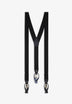 MONOCHROME ELASTICATED BRACES