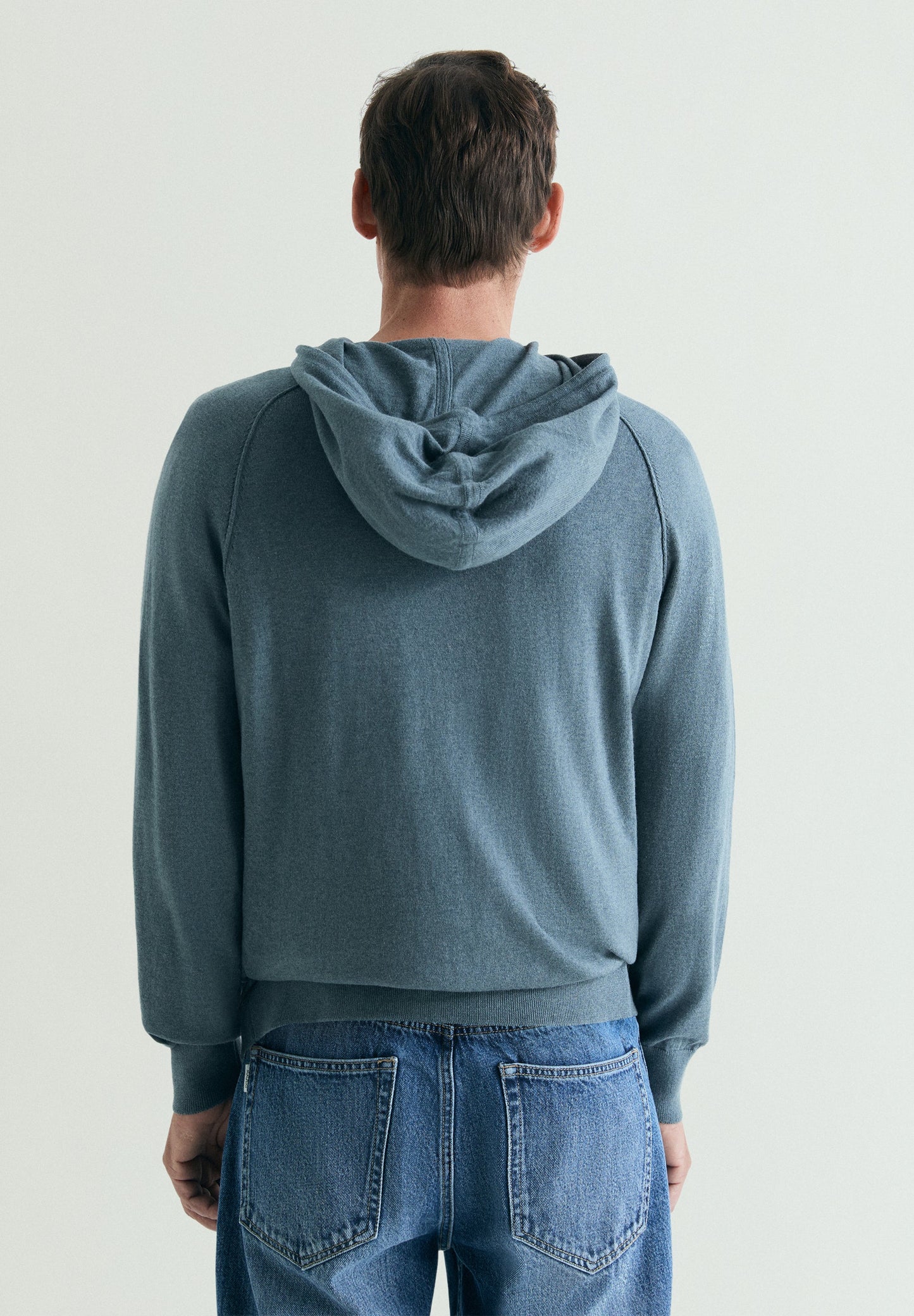 FINE KNIT HOODIE
