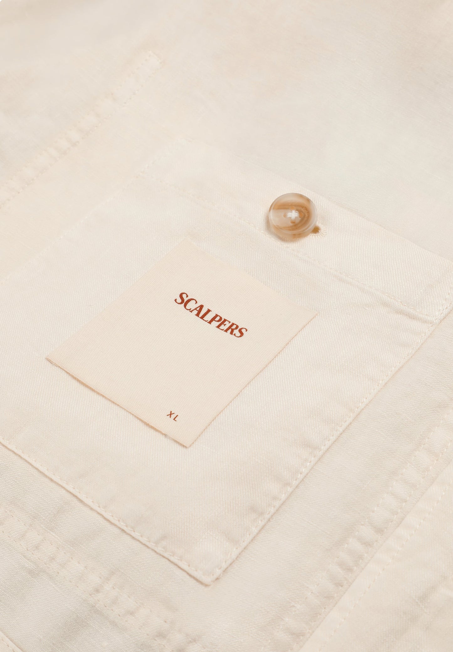 100% LINEN OVERSHIRT