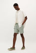 LINEN CARGO BERMUDA SHORTS