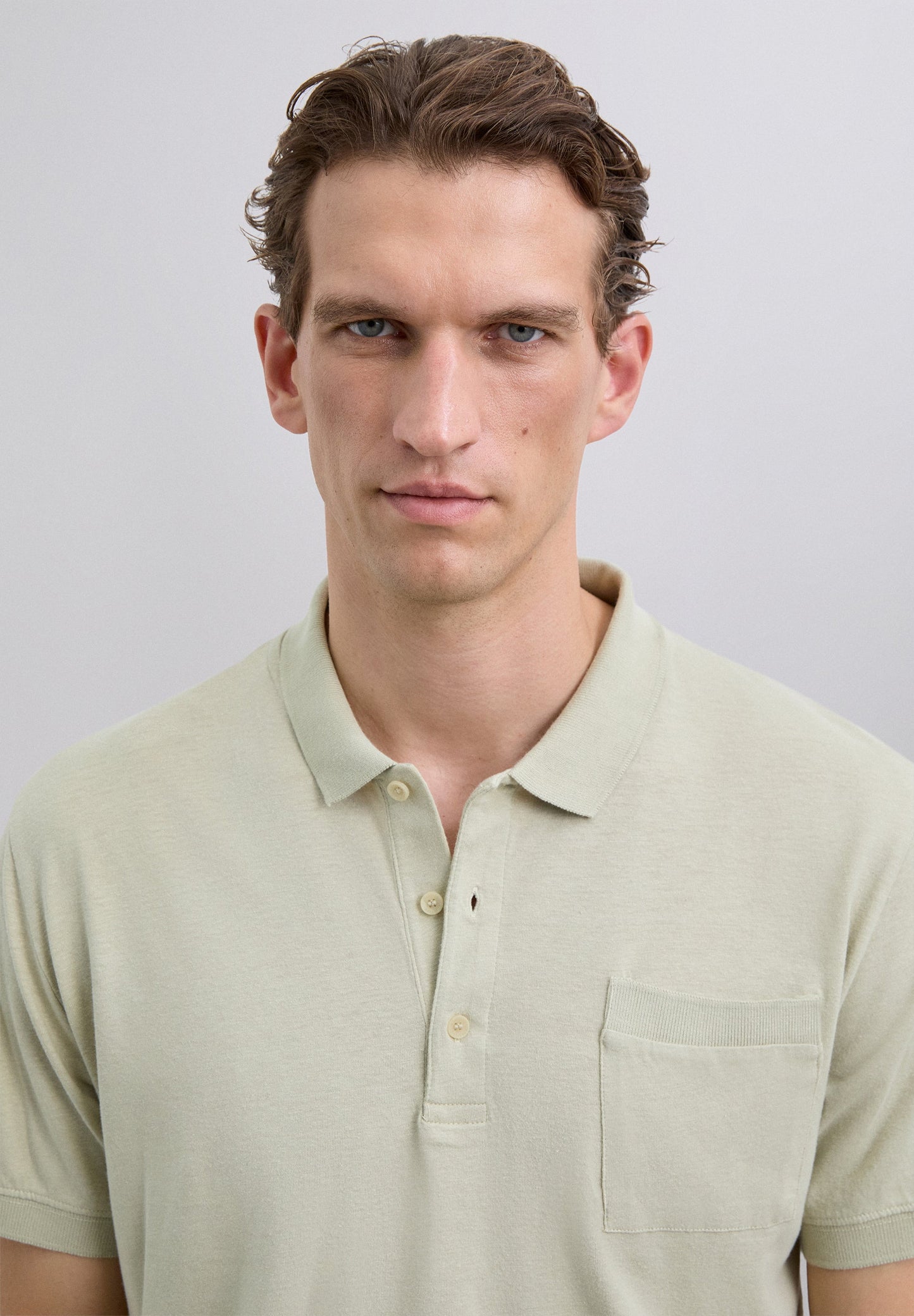 POLO SHIRT WITH FRONT POCKET