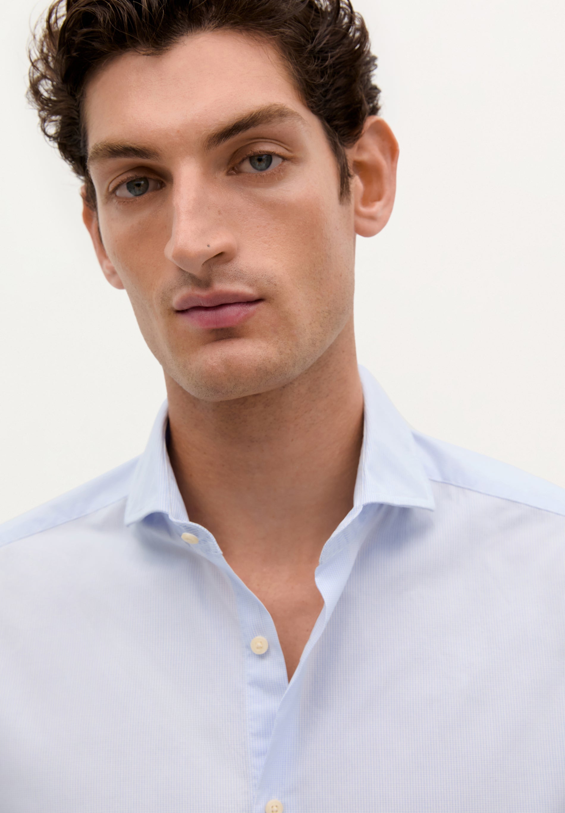 KLASSIEK GERUIT OVERHEMD