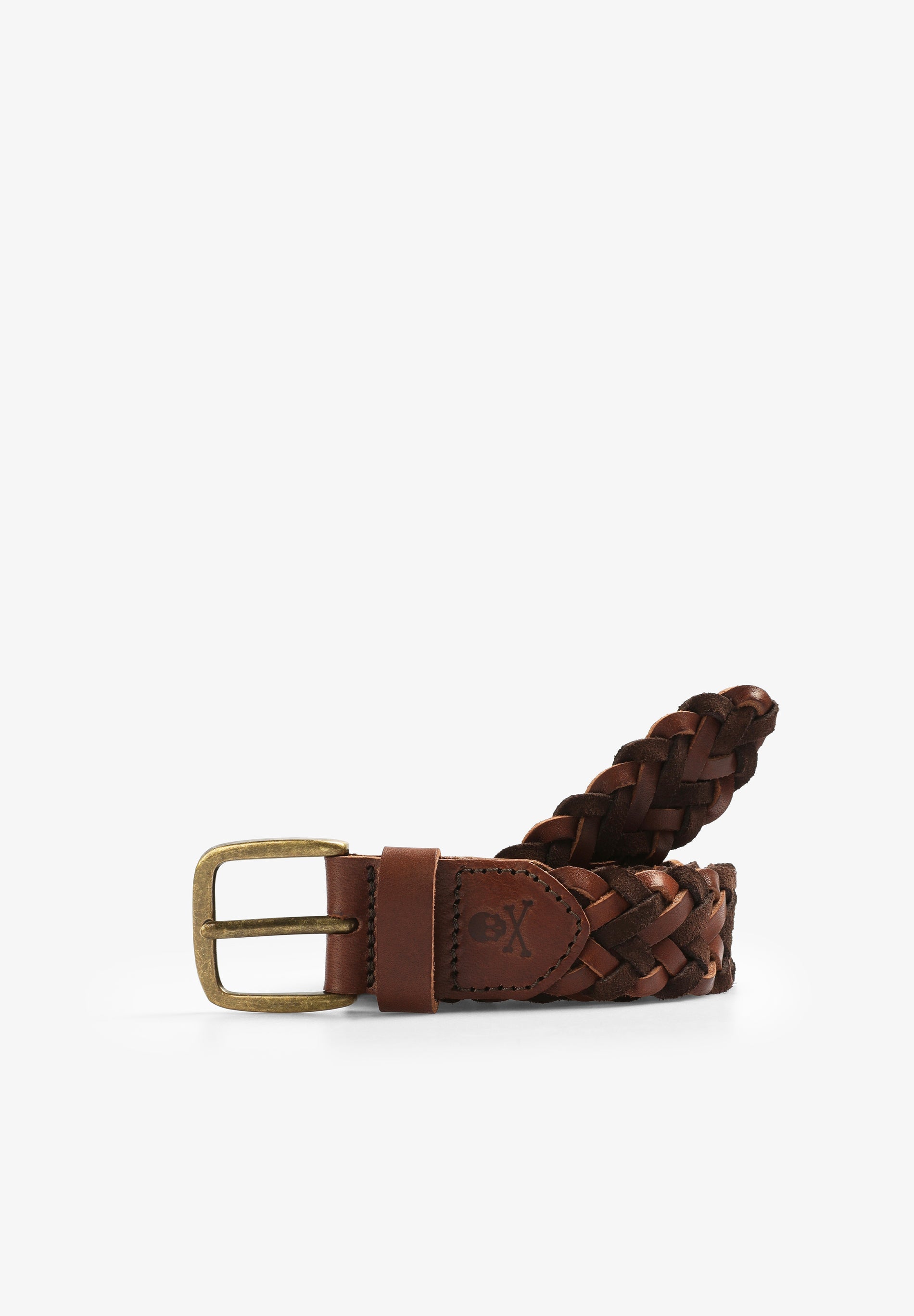 BRAIDED LEATHER BELT