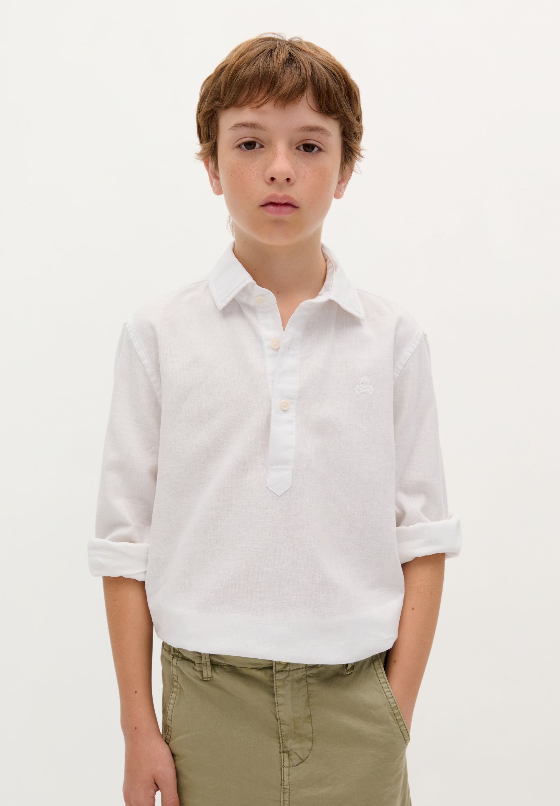 POLO SHIRT WITH MATCHING SKULL