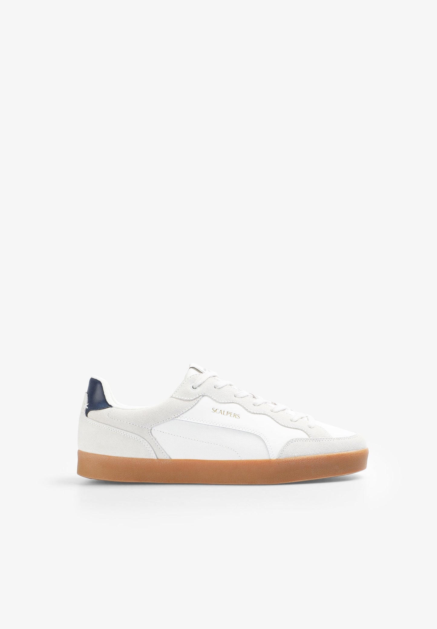 LEATHER AND SUEDE SNEAKERS