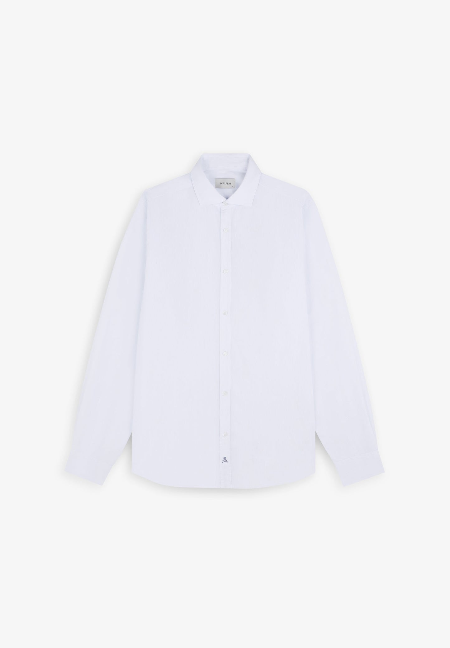 SLIM FIT STRIPED FORMAL SHIRT