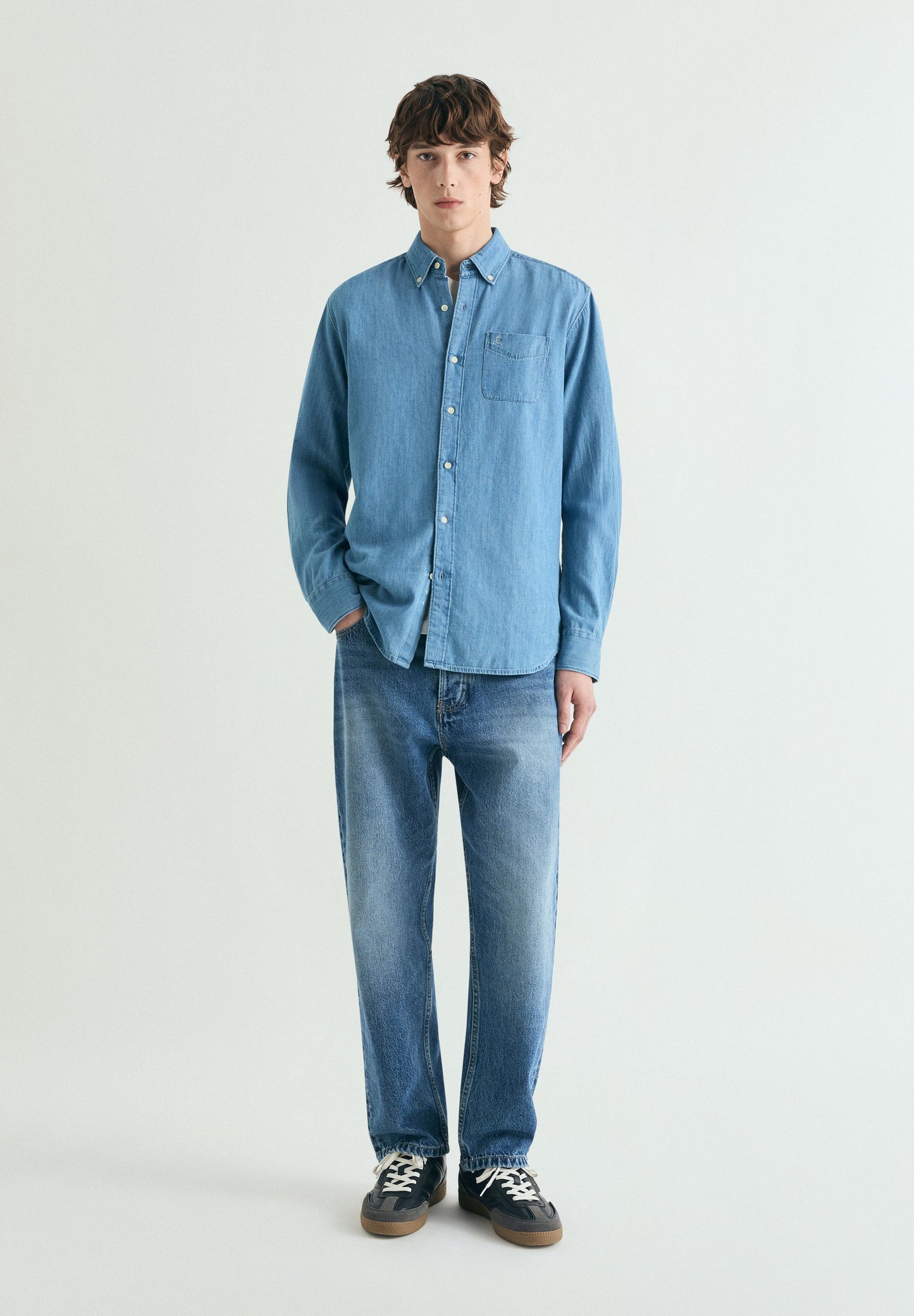 REGULAR FIT DENIM SHIRT