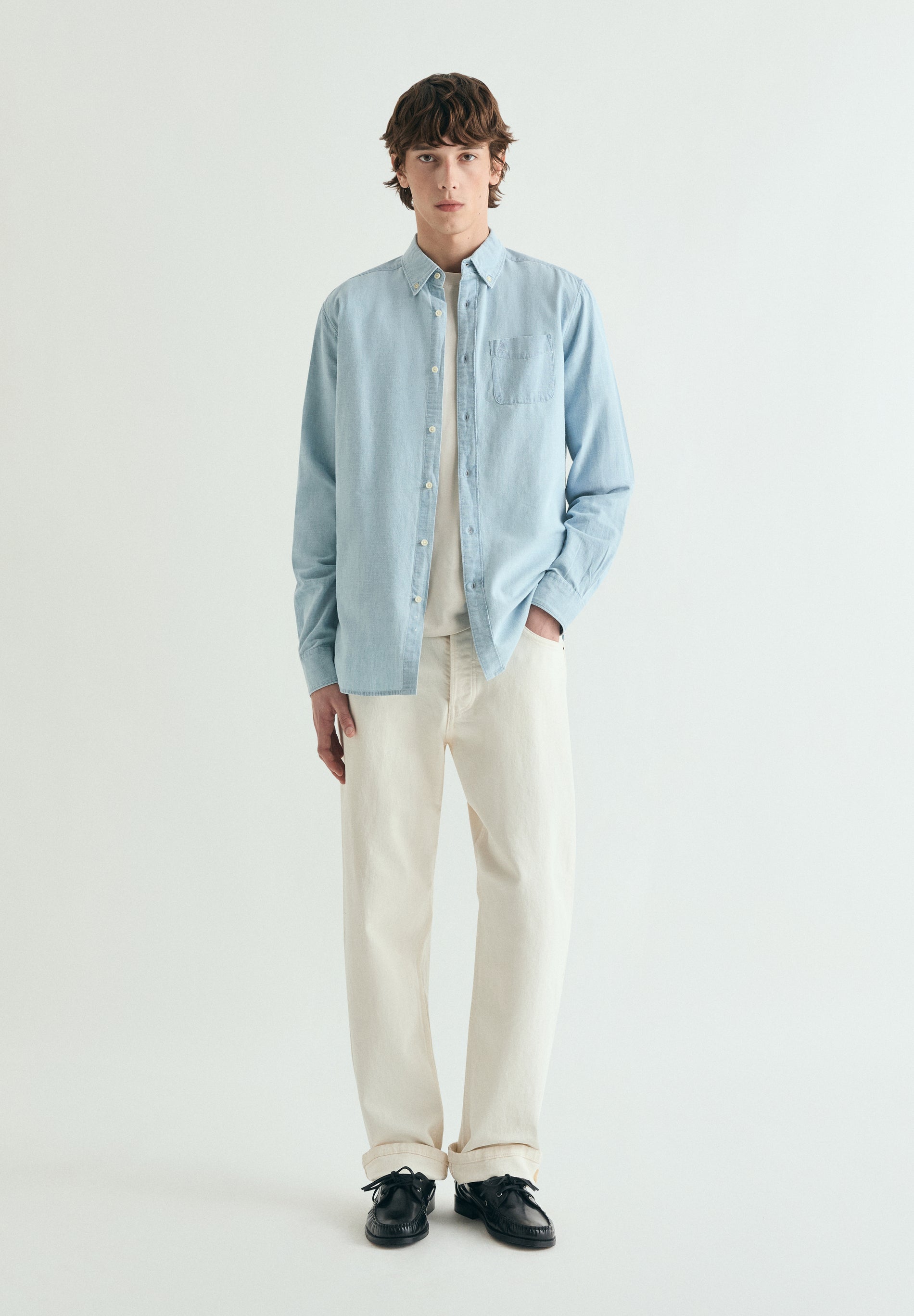 REGULAR FIT DENIM SHIRT