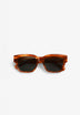 RECTANGULAR TORTOISESHELL GLASSES