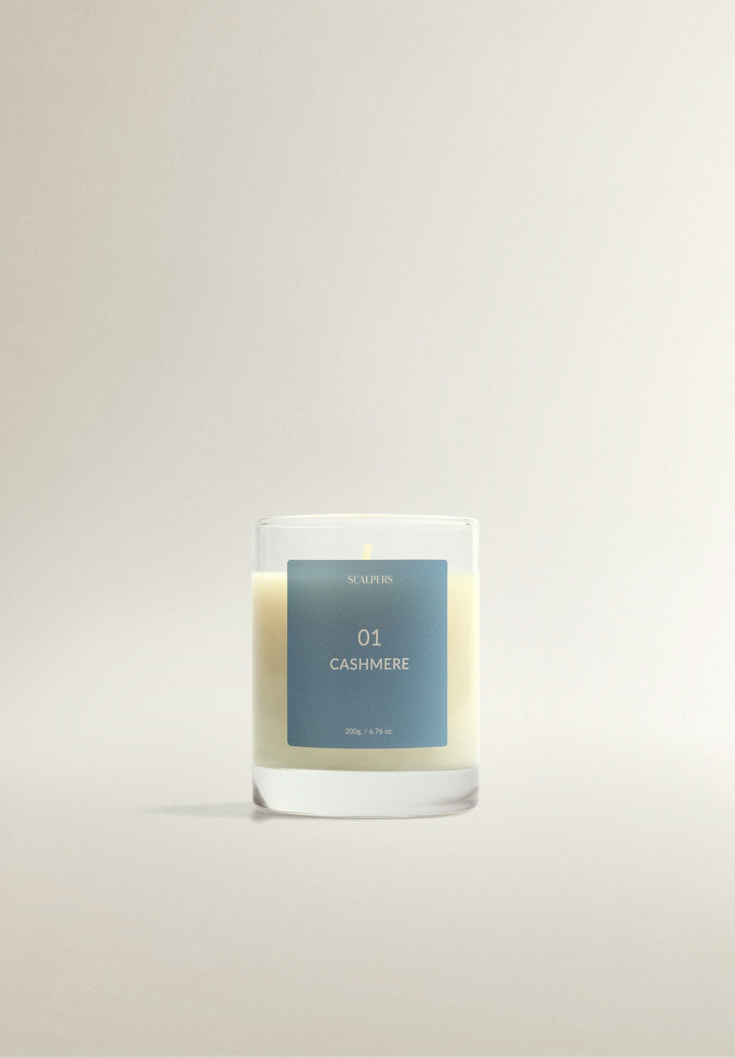VELA AROMÁTICA 01 200GR CASHMERE - Scalpers
