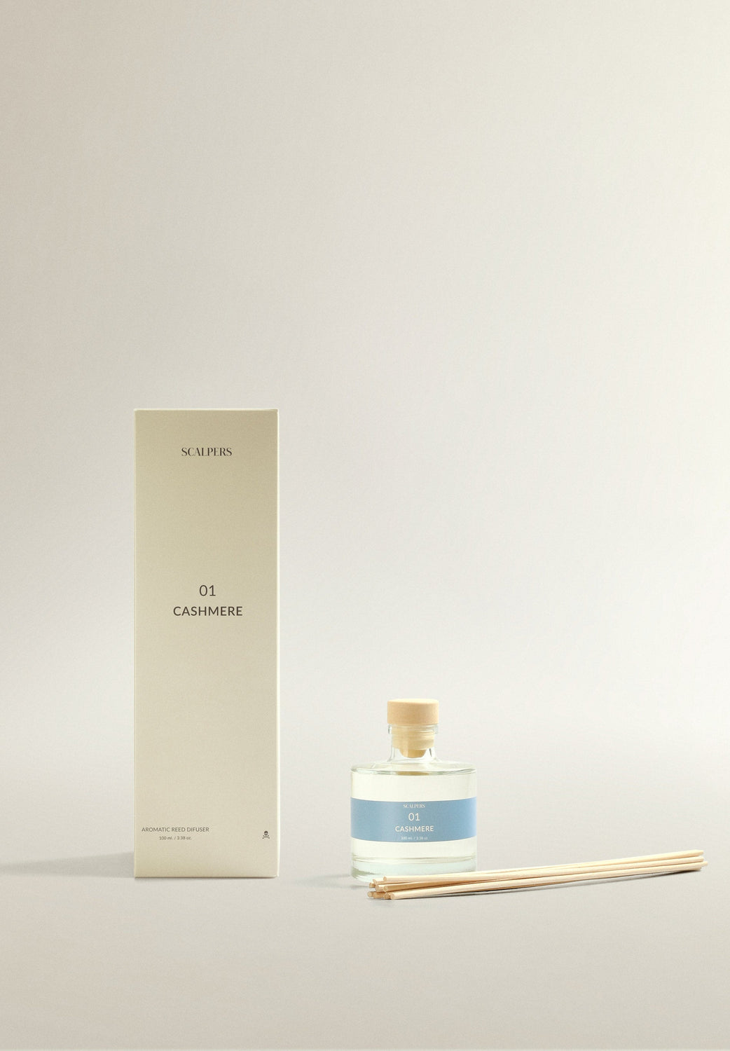 DIFUSOR MIKADO 01 100ML CASHMERE - Scalpers