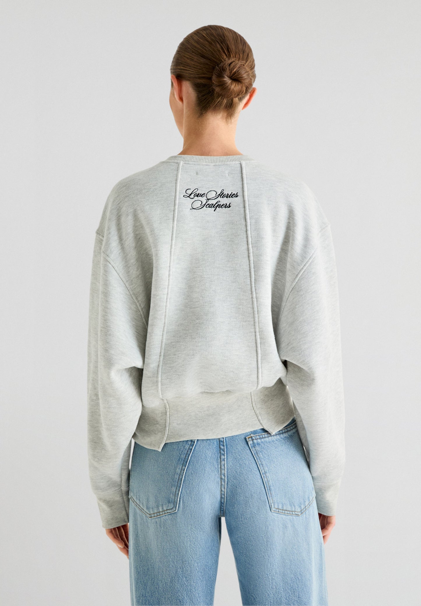 SCALPERS X LOVE STORIES SWEATSHIRT WITH BACK LOGO