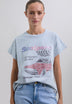 VERWASSEN T-SHIRT COCHE PRINT