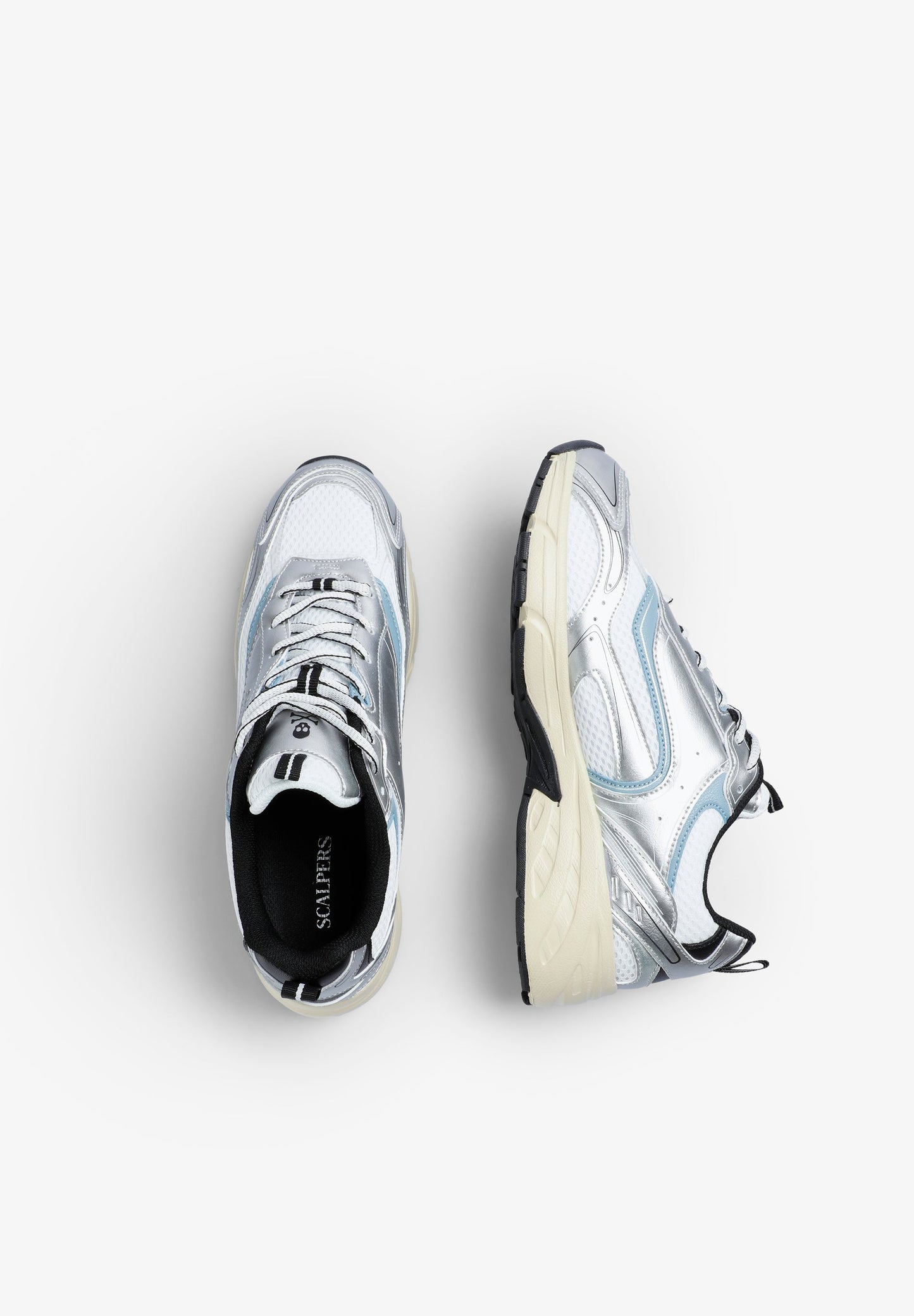 SILVER RUNNER SNEAKERS