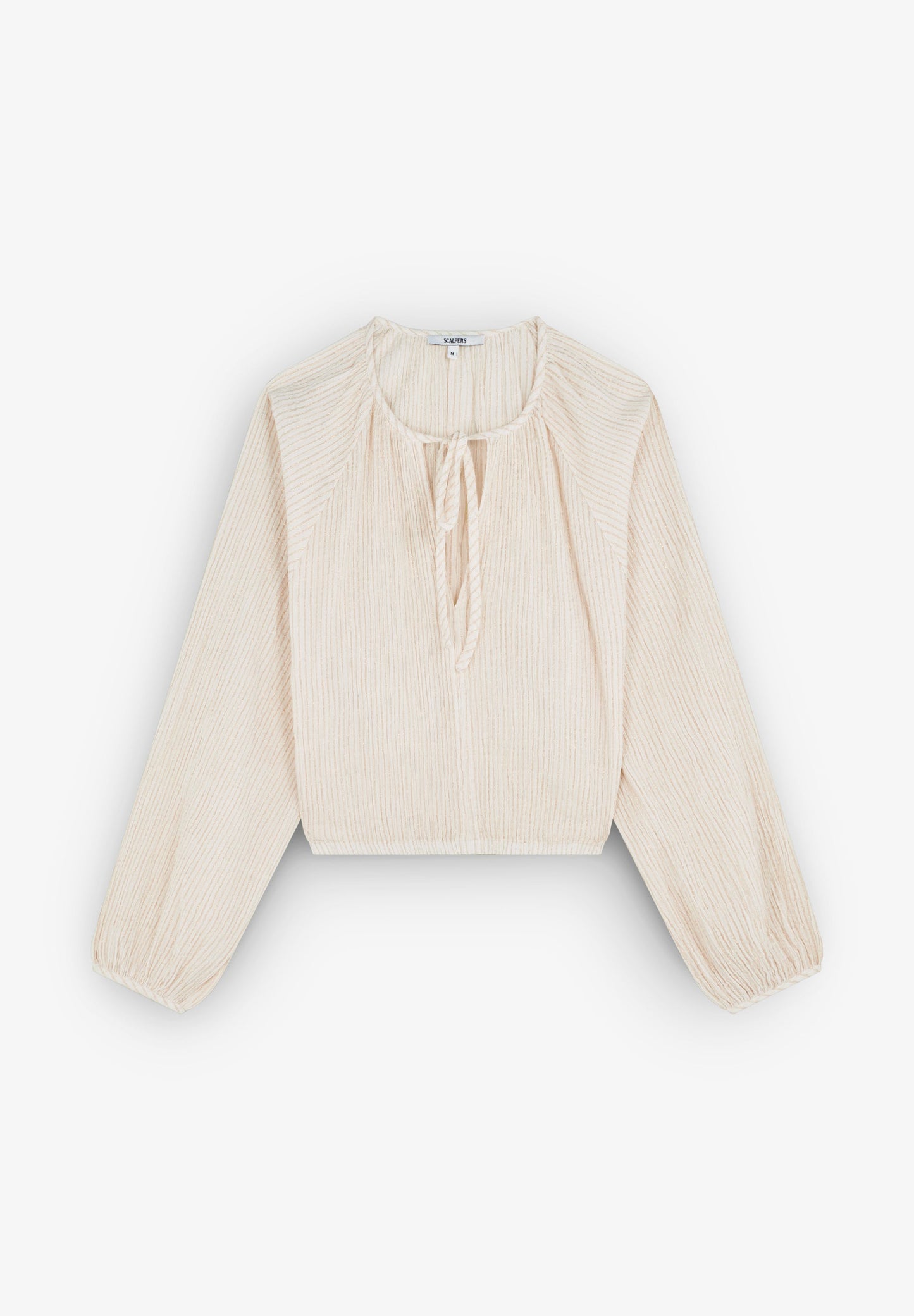 LUREX STRIPED BLOUSE