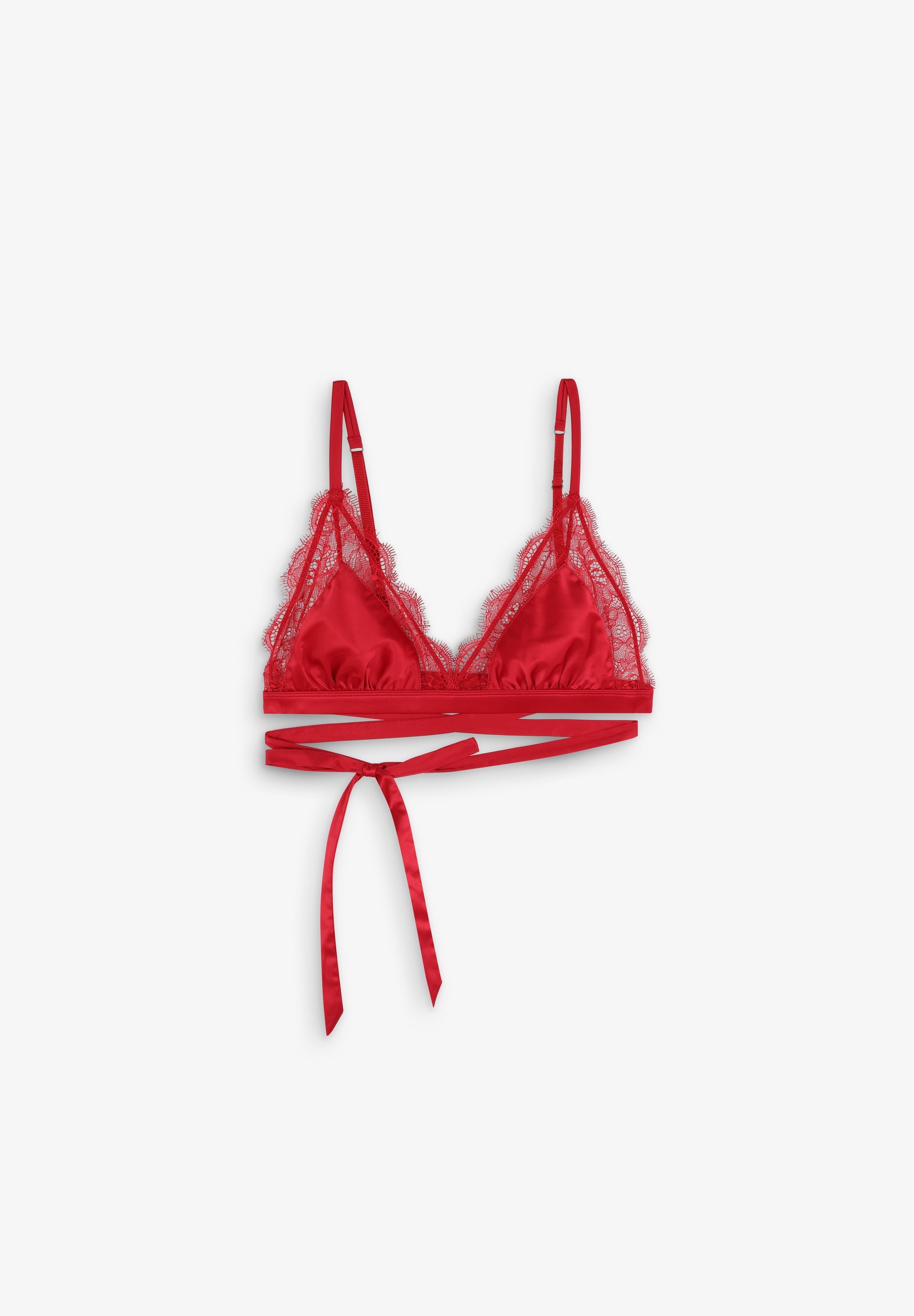 SCALPERS X LOVE STORIES SATIN BRALETTE