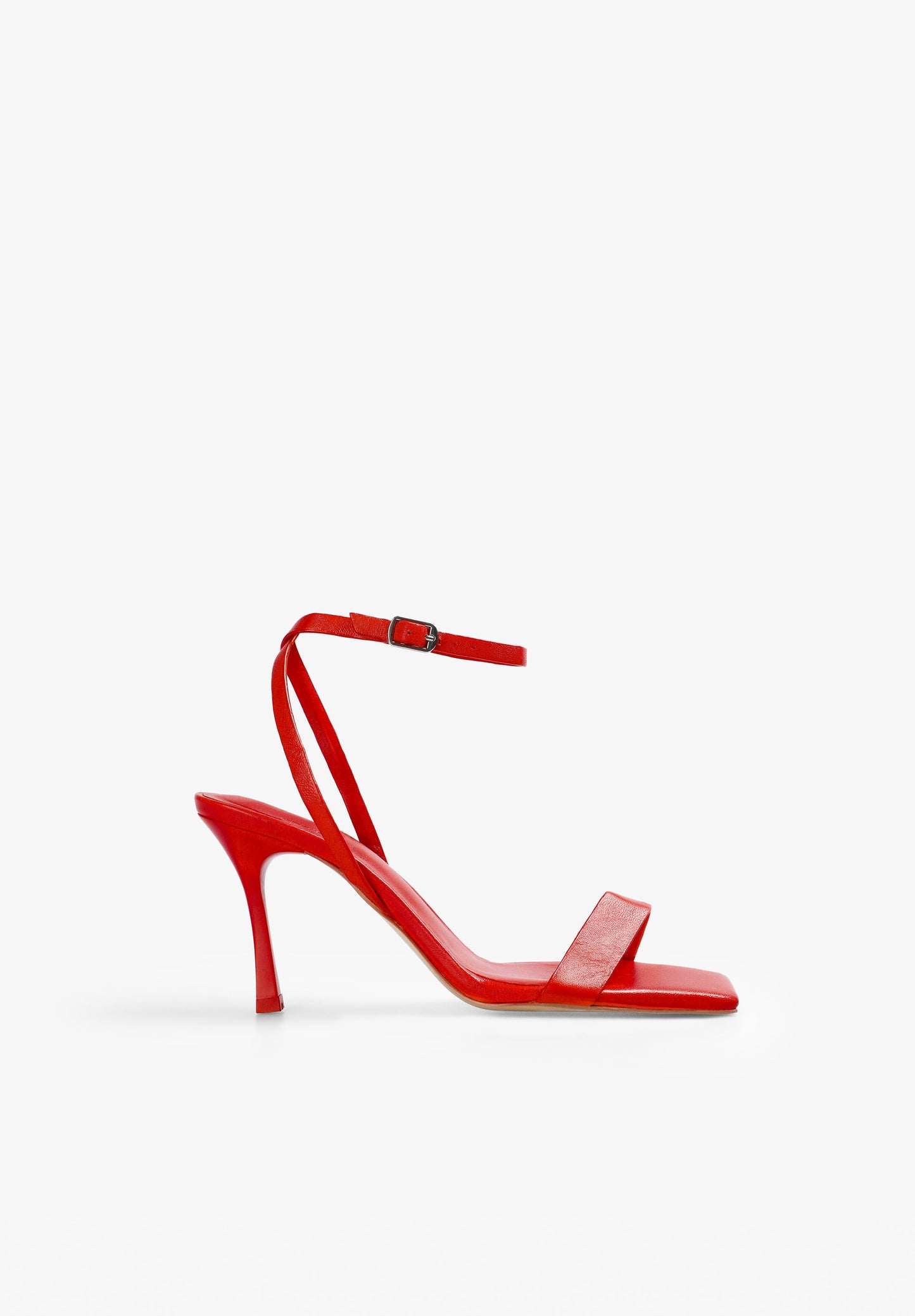 SANDALIA TACÓN 100% PIEL - Scalpers