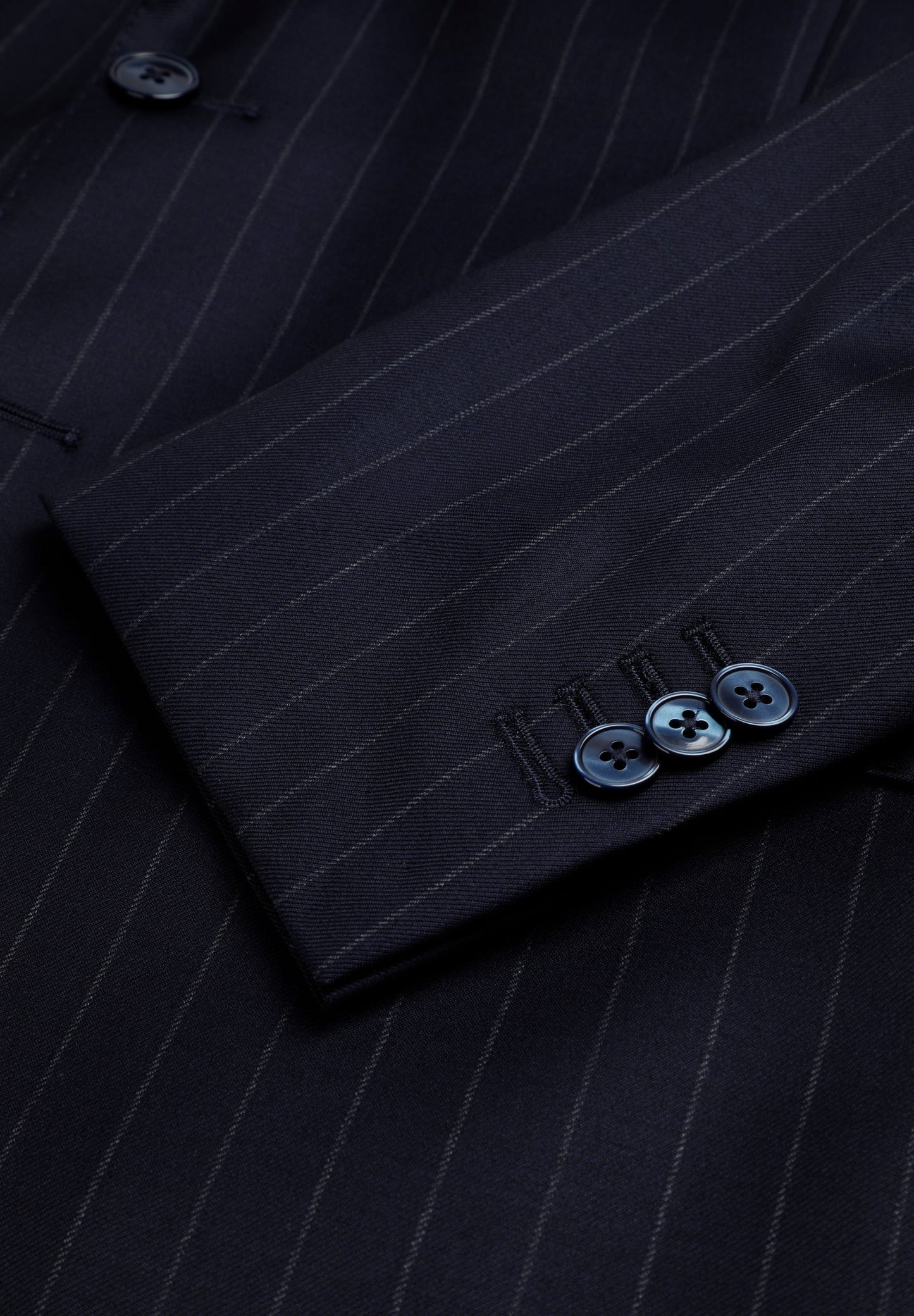 WOOL PINSTRIPE BLAZER