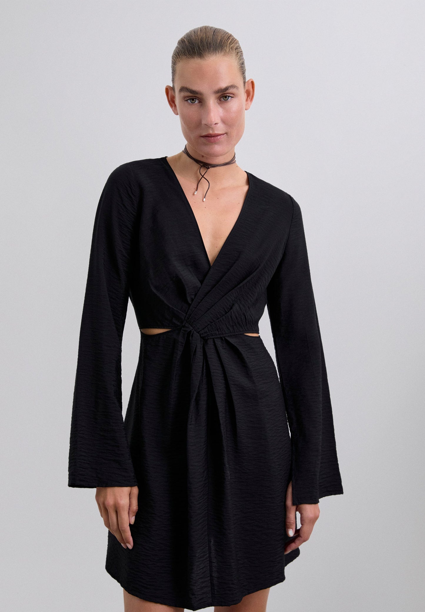 SC RAY KNOT SHORT DRESS