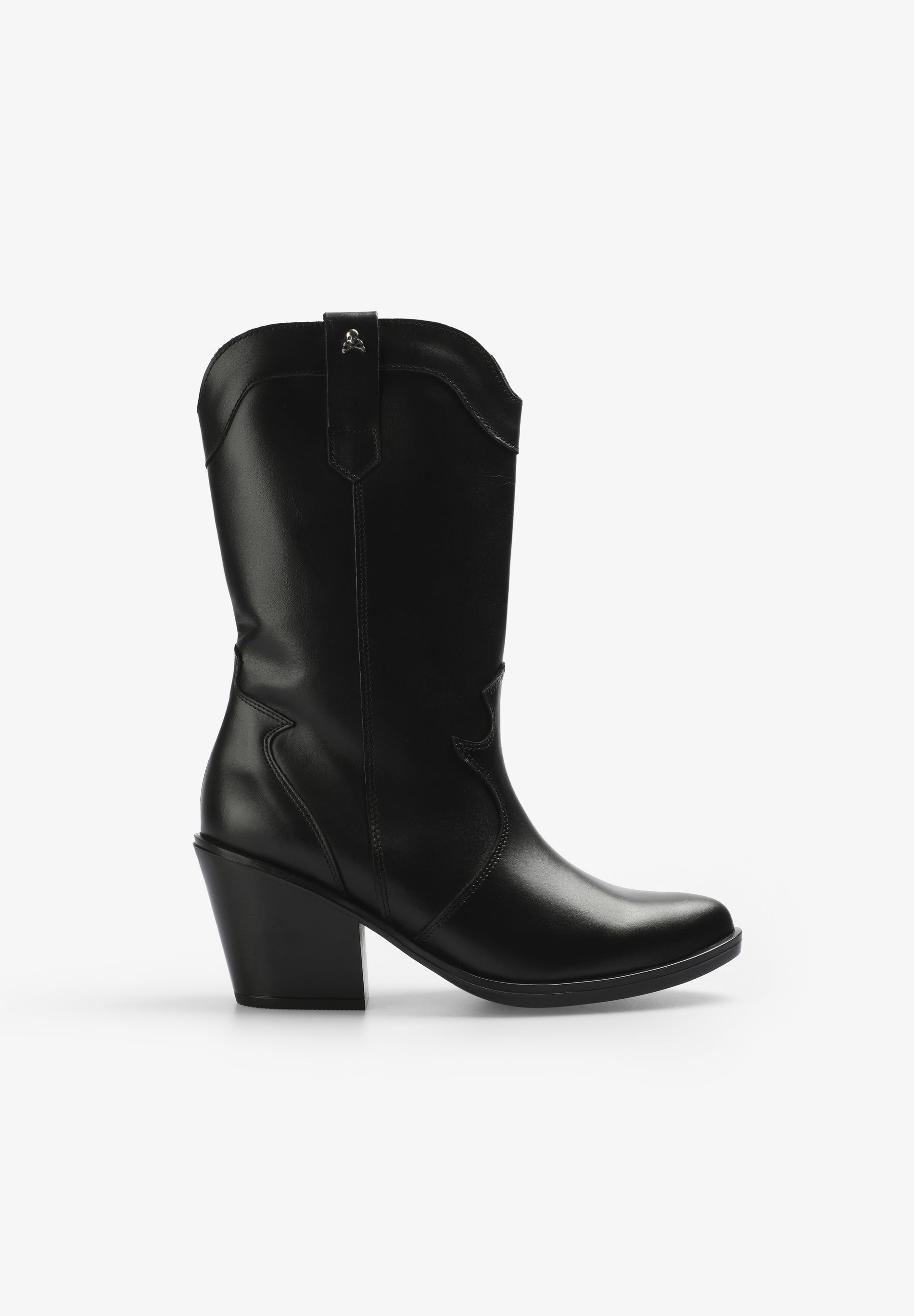 LEATHER ANKLE BOOTS
