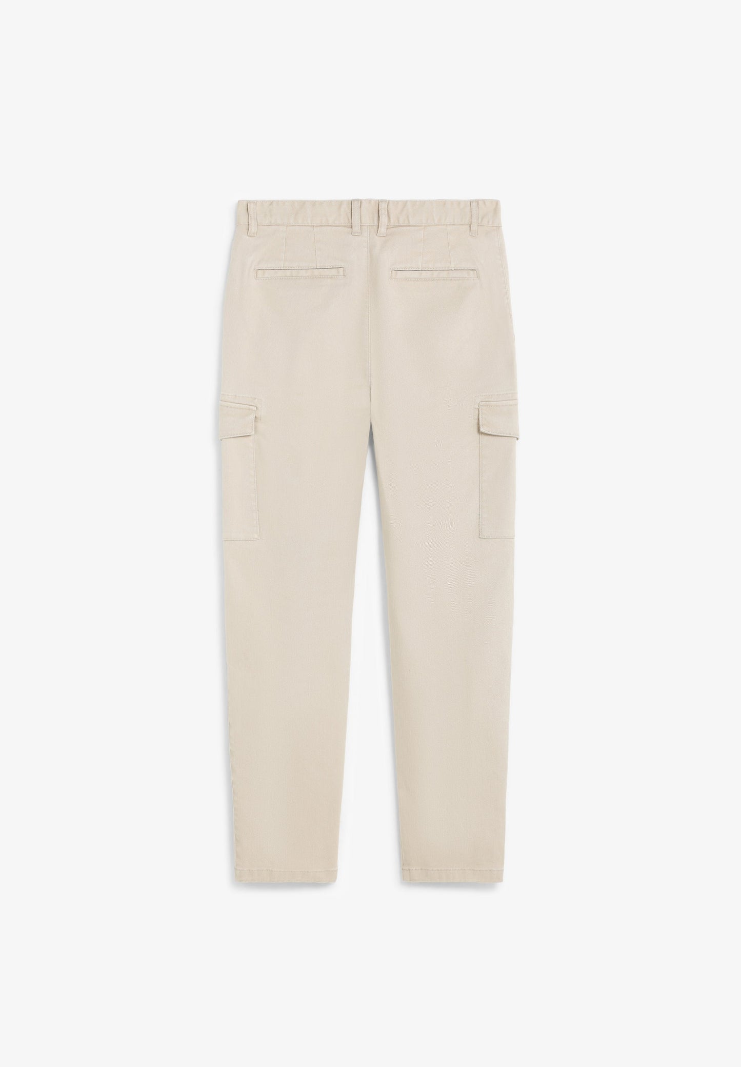 CROPPED FIT CARGO TROUSERS