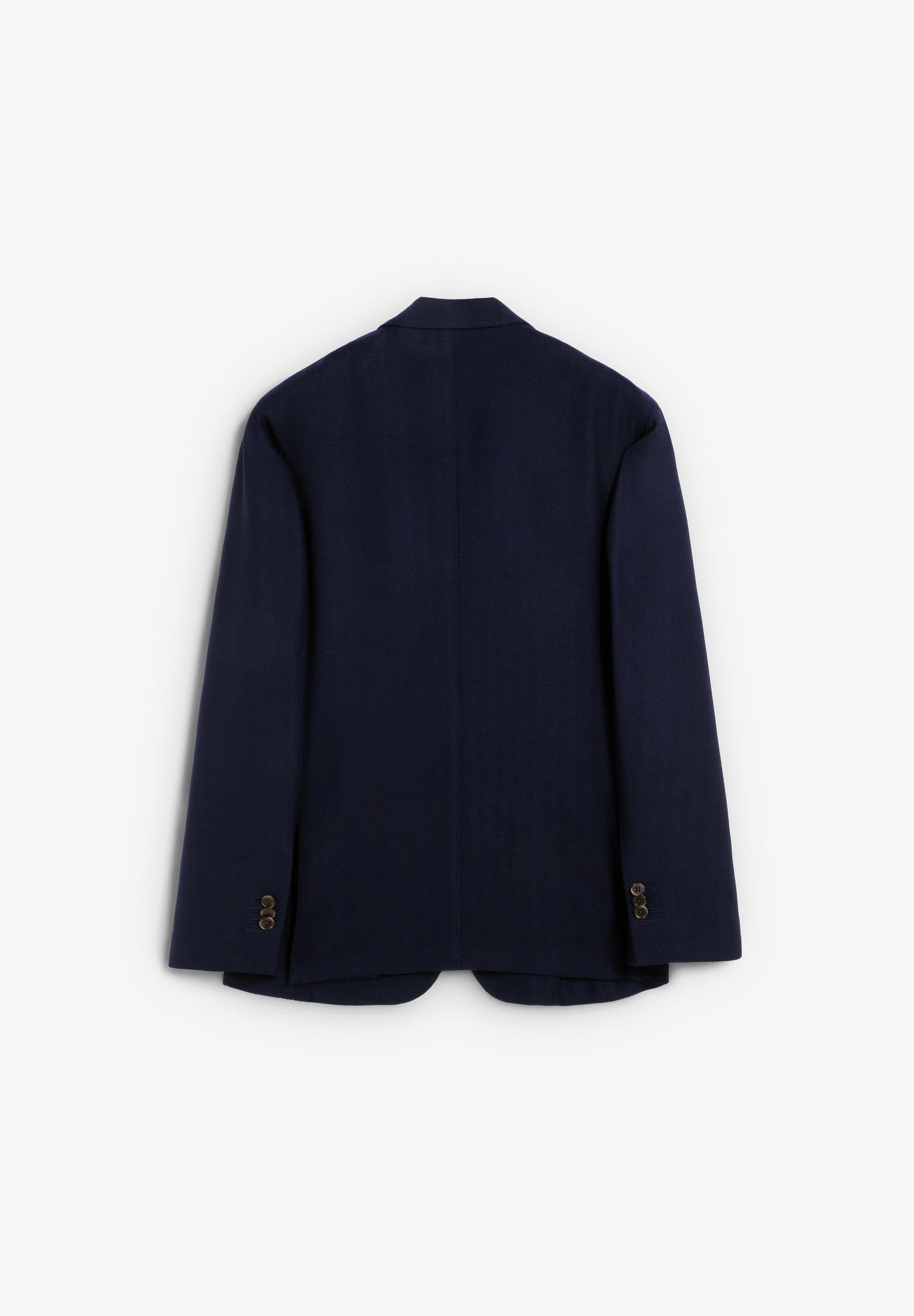 PLAIN-COLOURED WOOL BLAZER