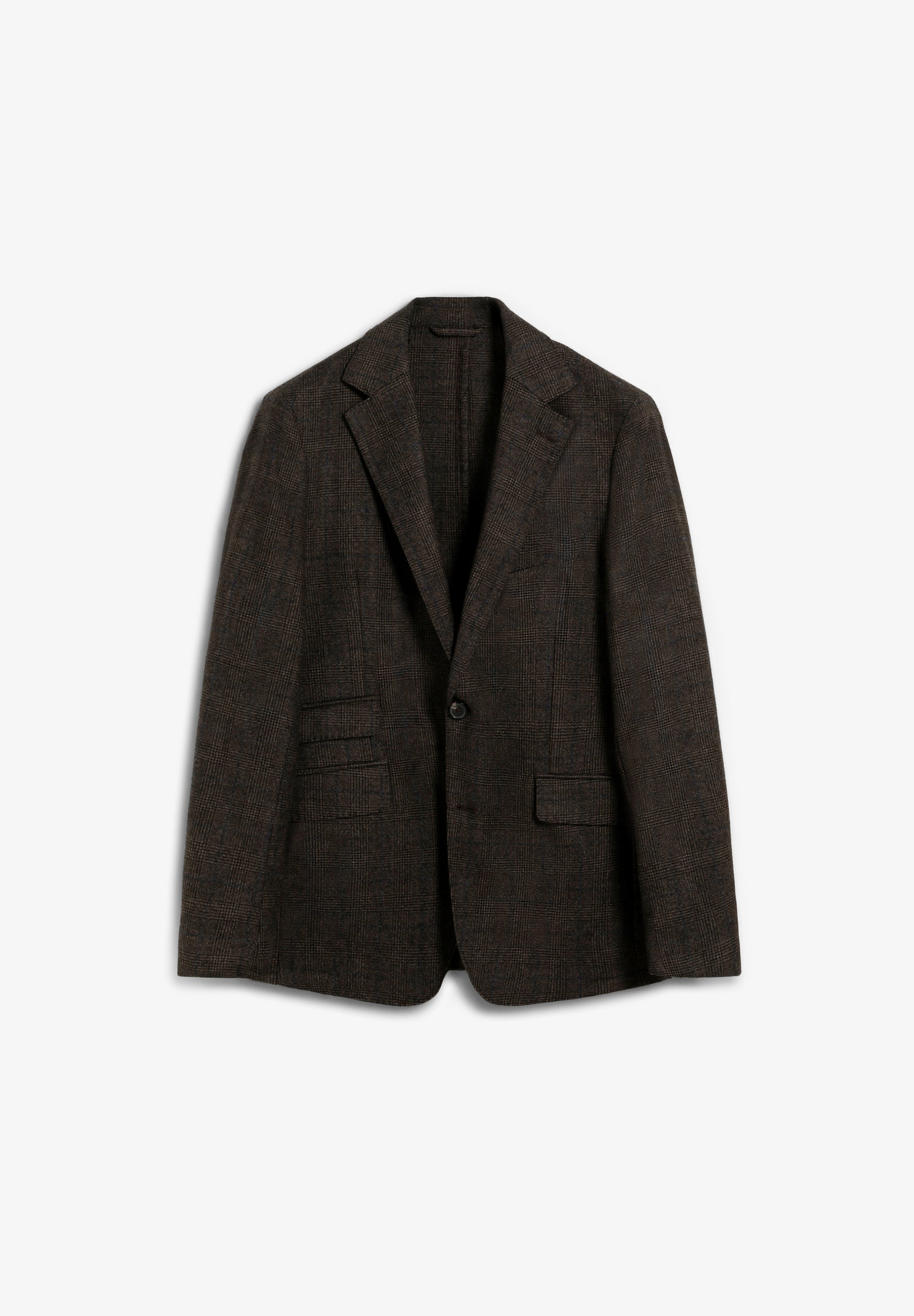 WOOL CHECK BLAZER