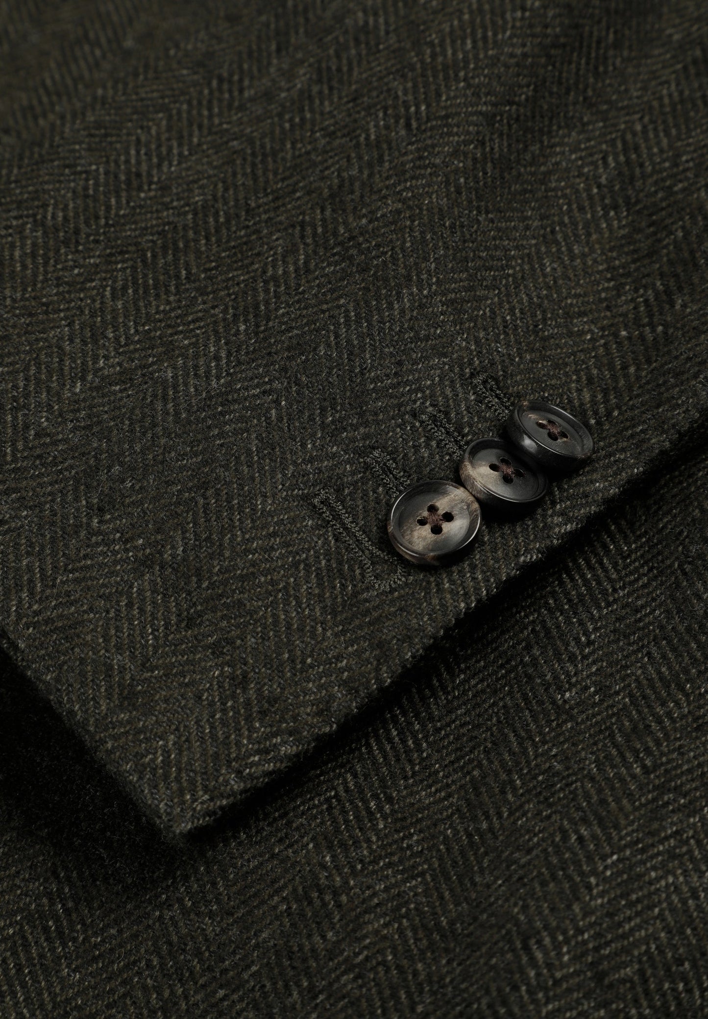 HERRINGBONE WOOL BLAZER