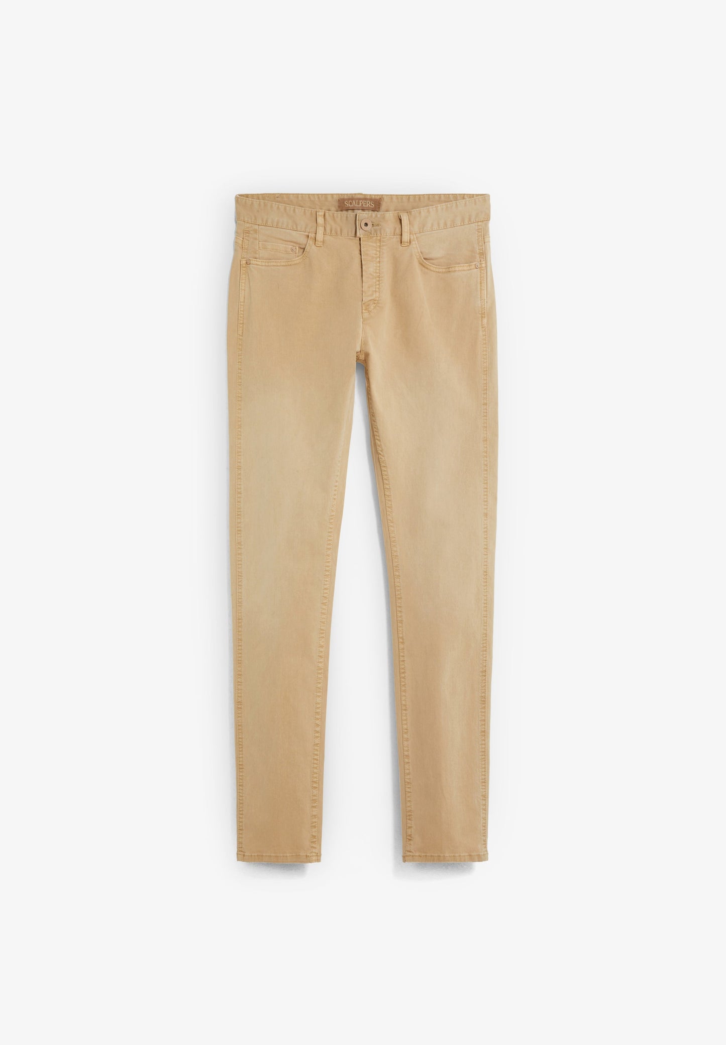 COTTON CHINO TROUSERS