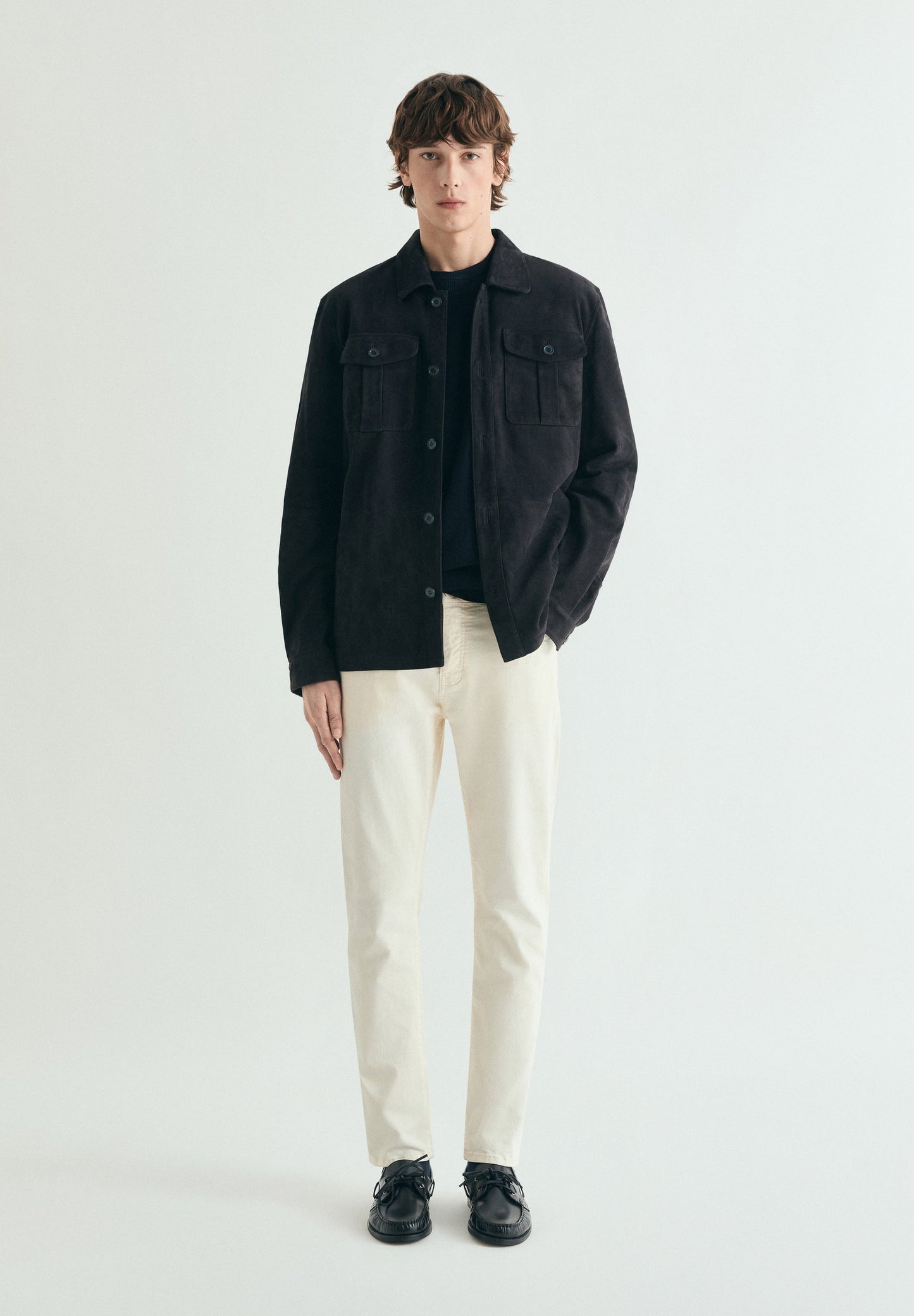 COTTON CHINO TROUSERS