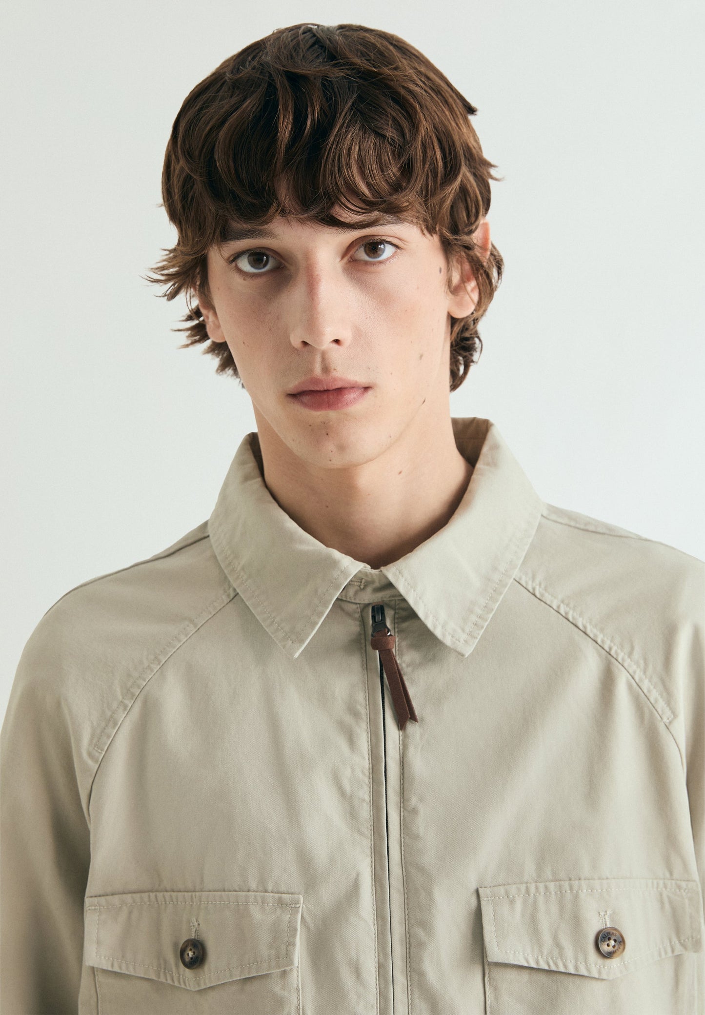 BOMBER JACKET WITH RAGLAN SLEEVES