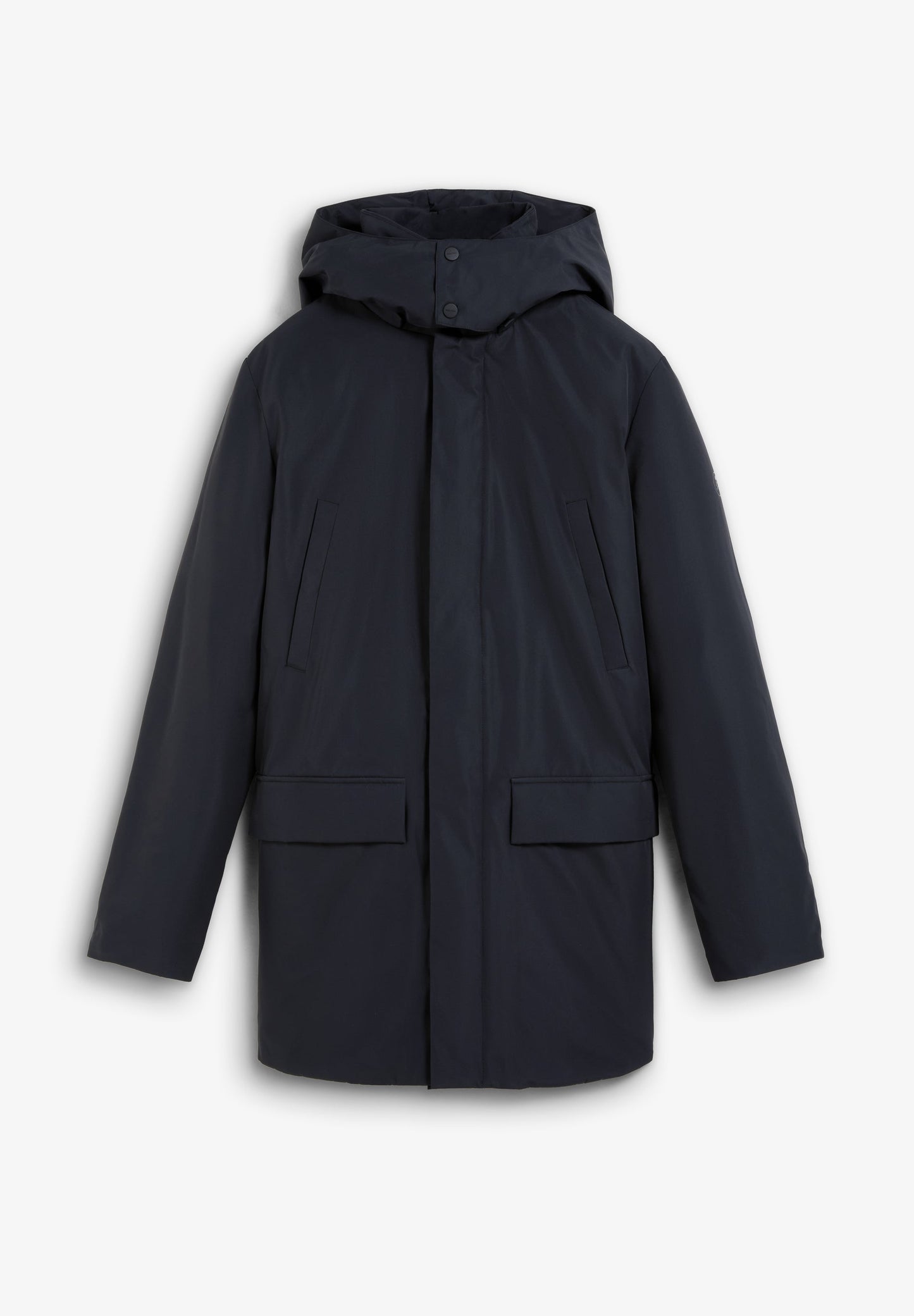 HOODED TECHNICAL PARKA WITH POCKETS