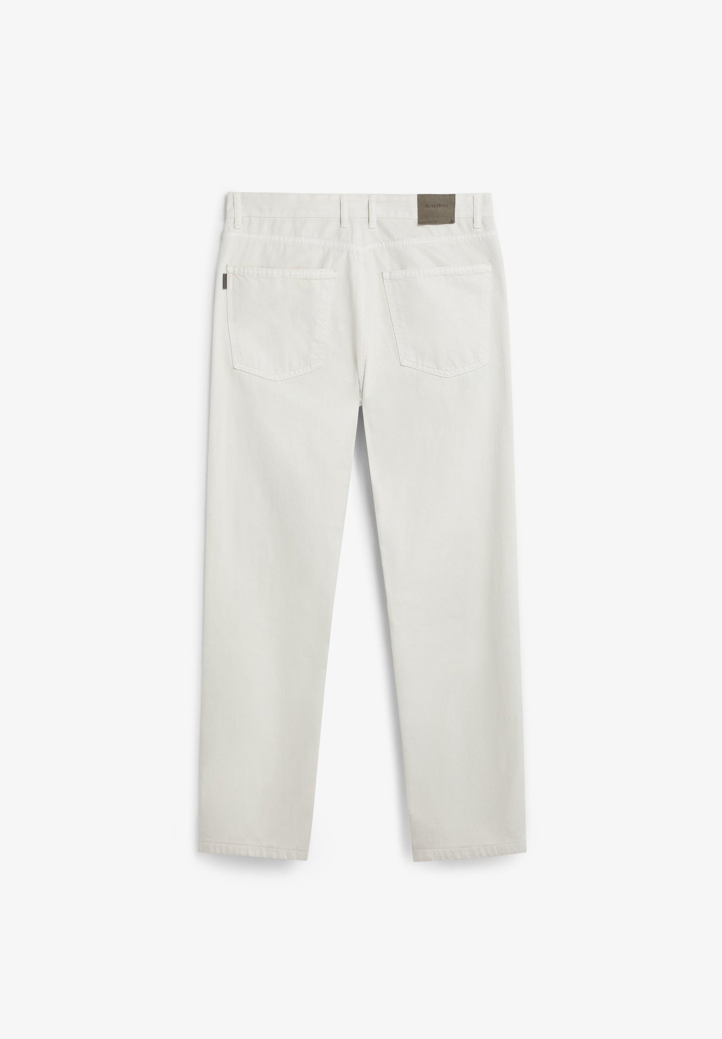 STRAIGHT LOGO TROUSERS