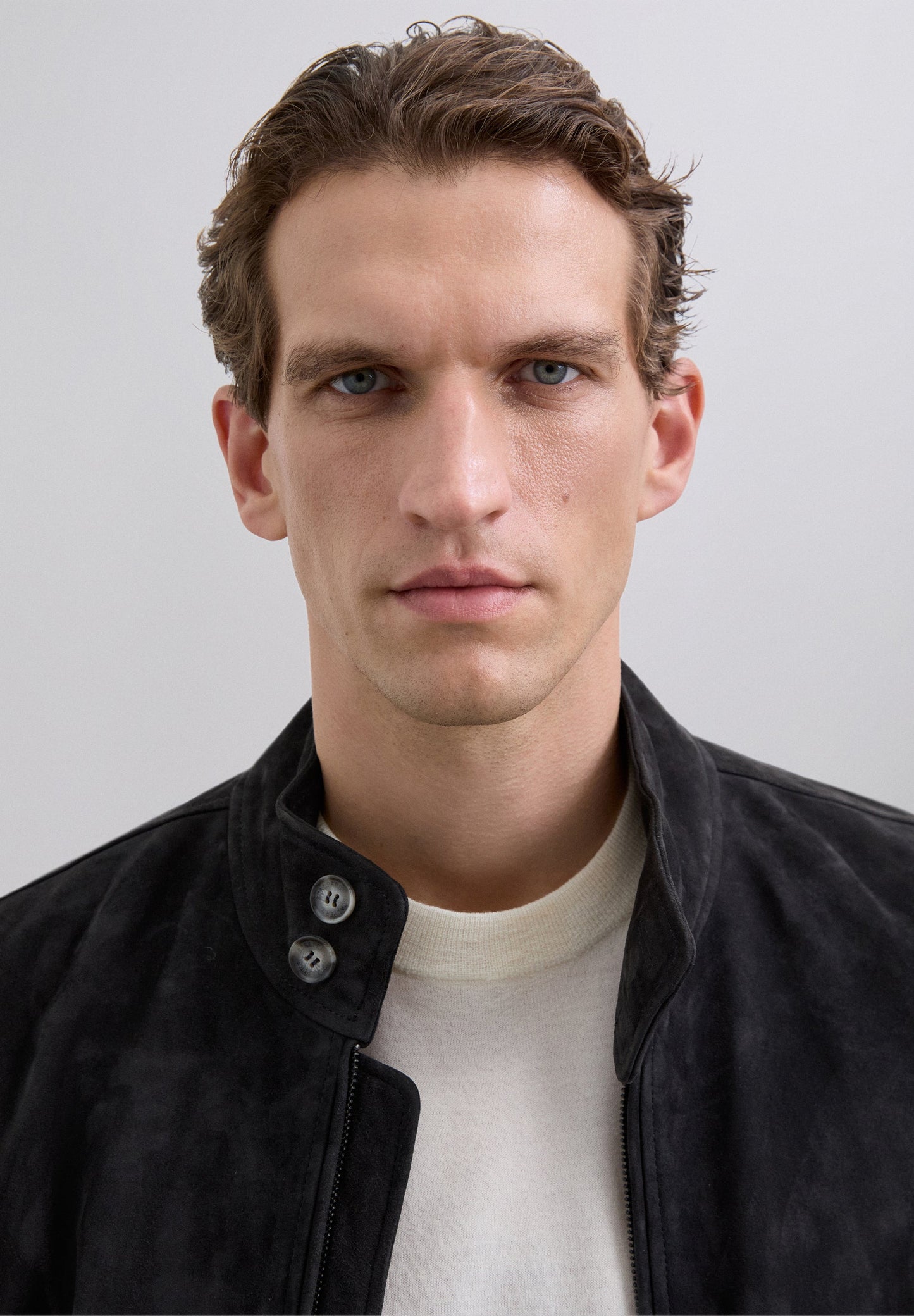 SUEDE LEATHER JACKET