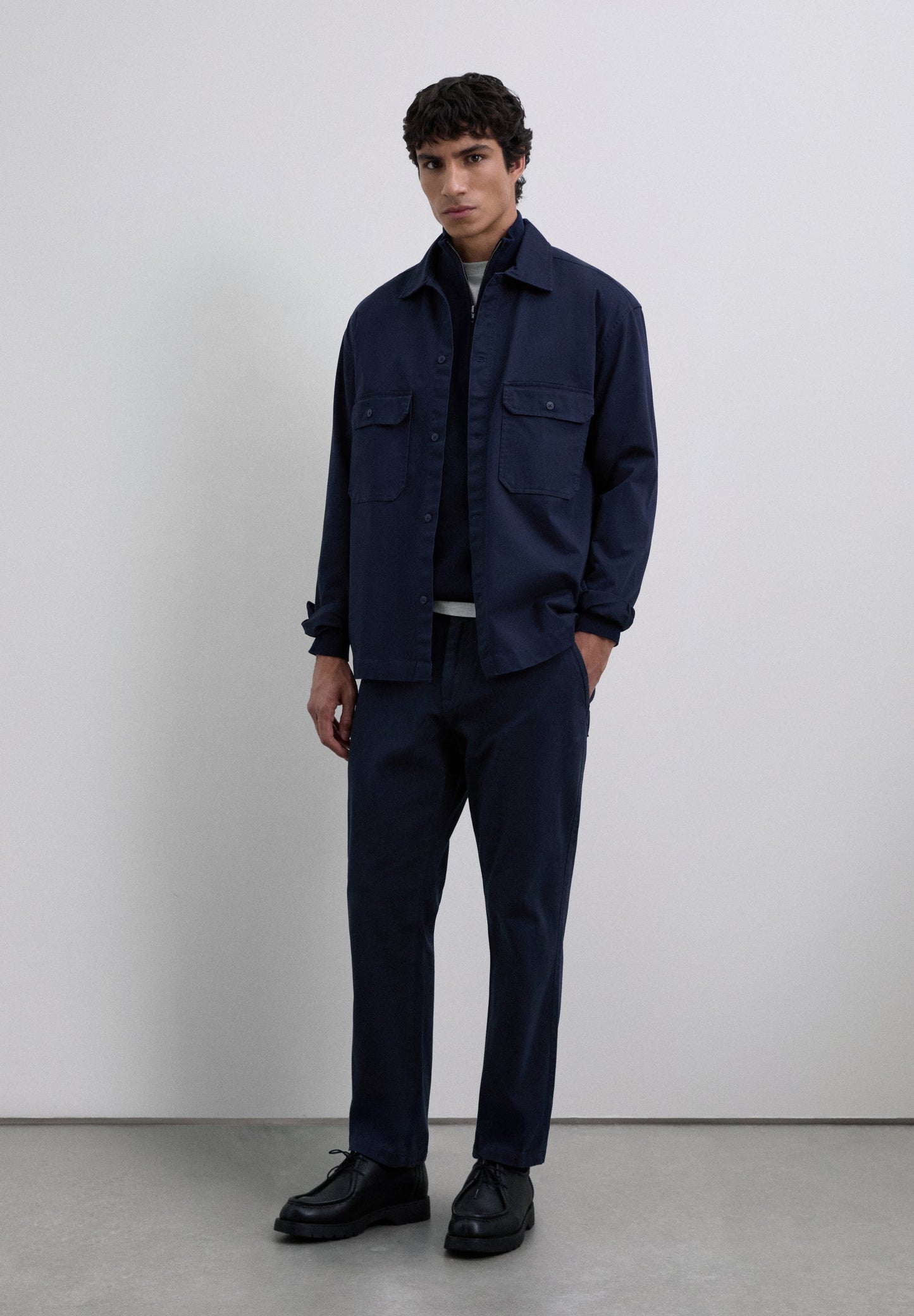 TWILL BROEK REGULAR FIT