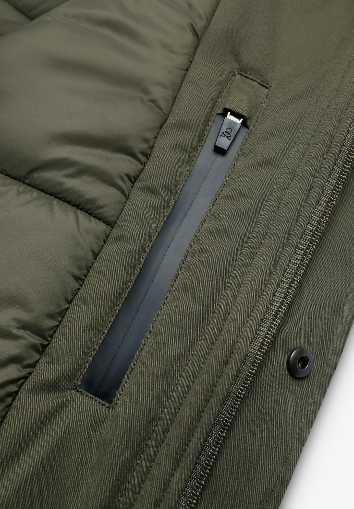 PARKA WITH DETACHABLE HOOD