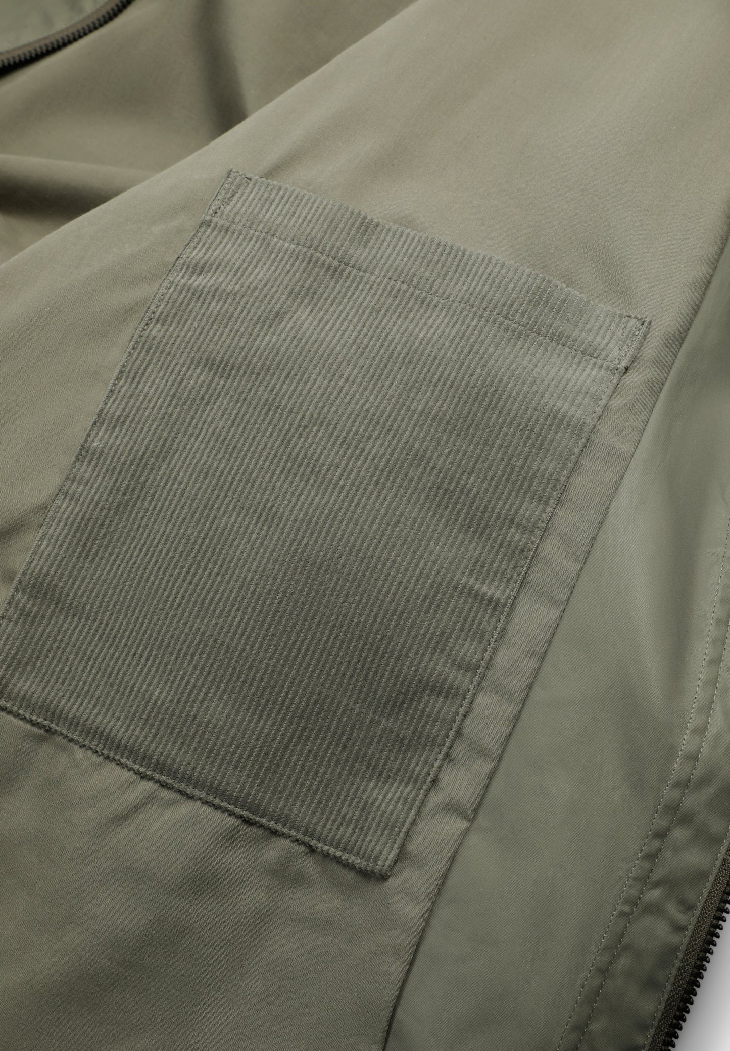 WAXED JACKET WITH SNAP BUTTONS