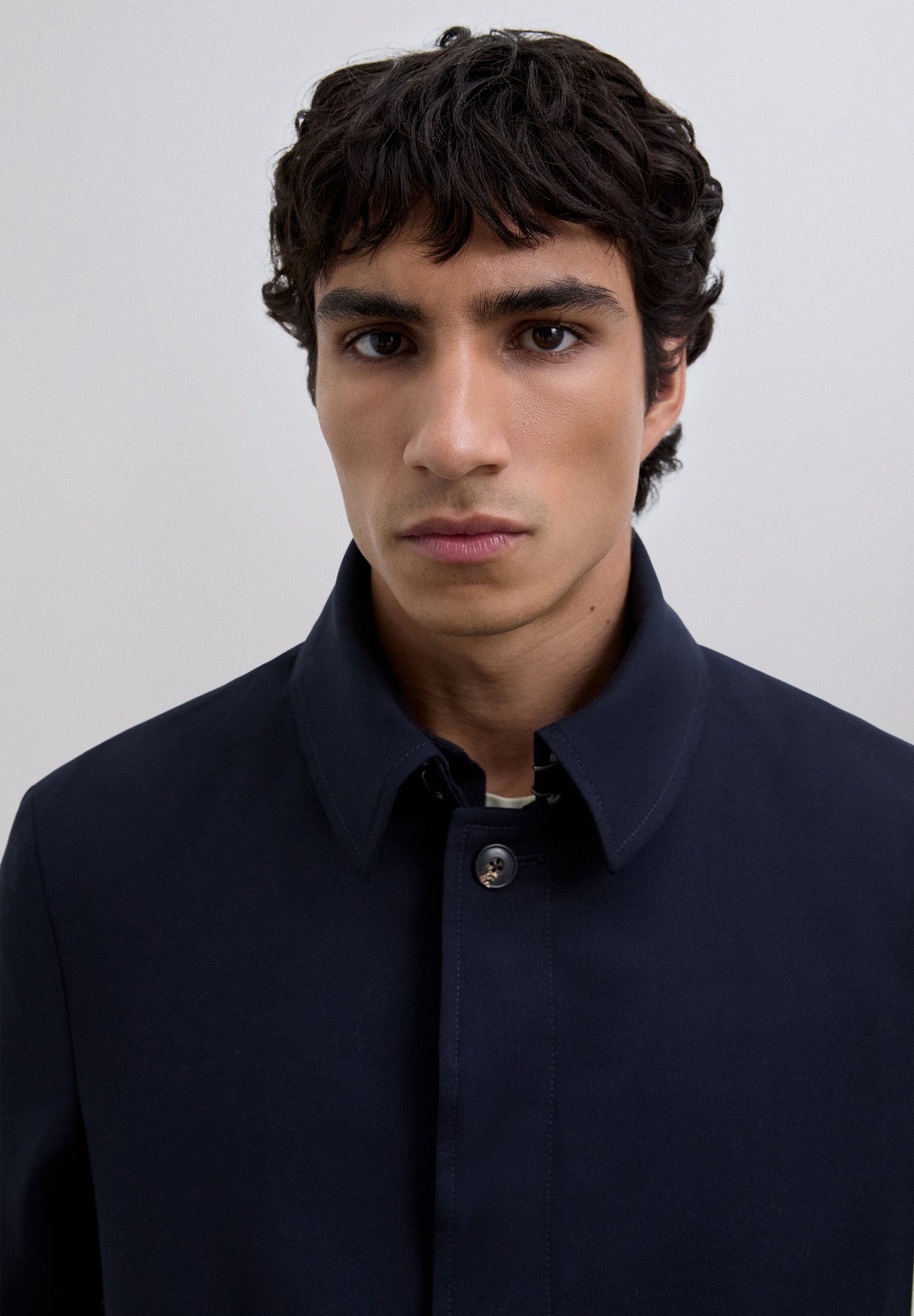 100% LEATHER TRENCH COAT