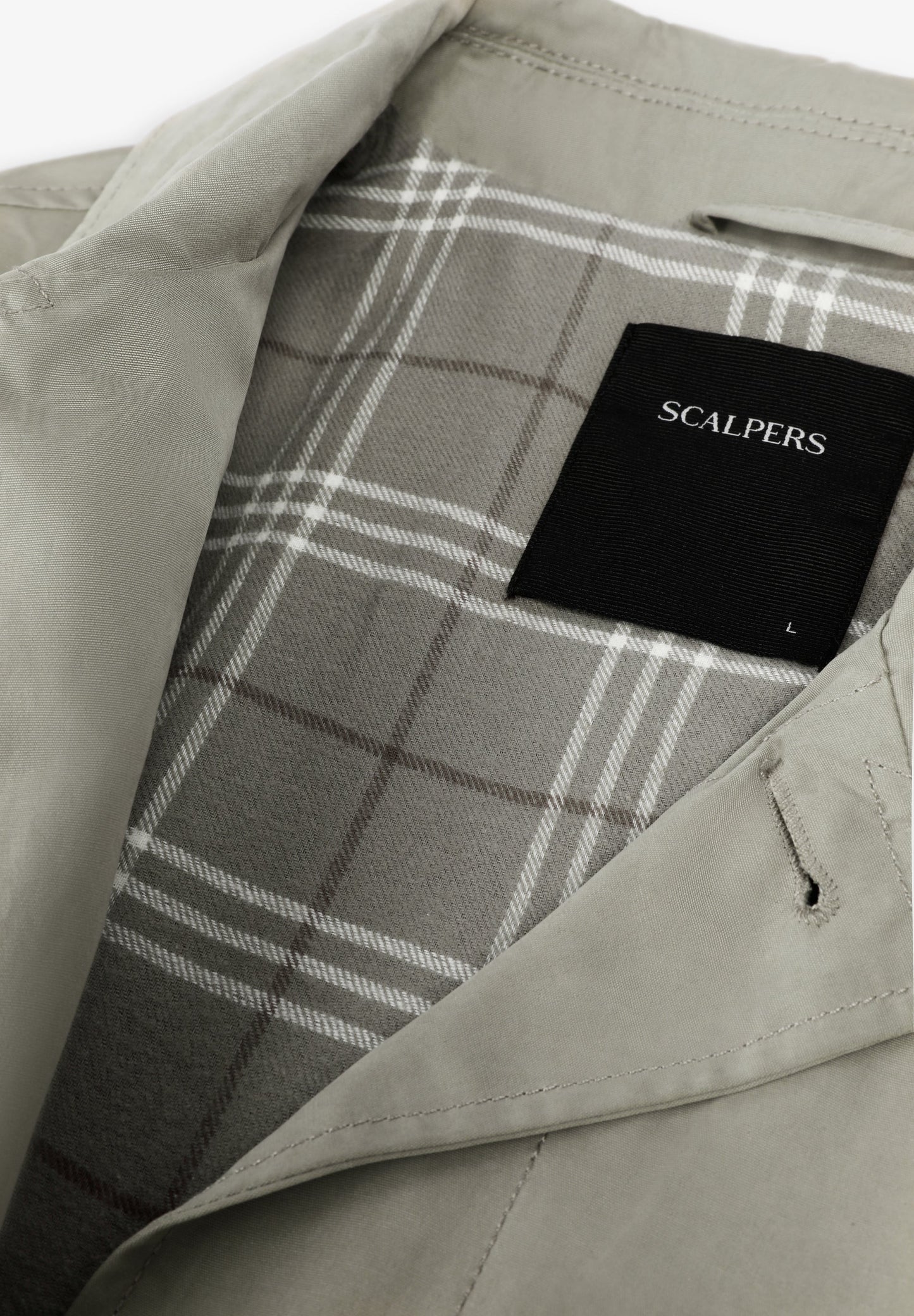 TRENCH COAT WITH SKULL