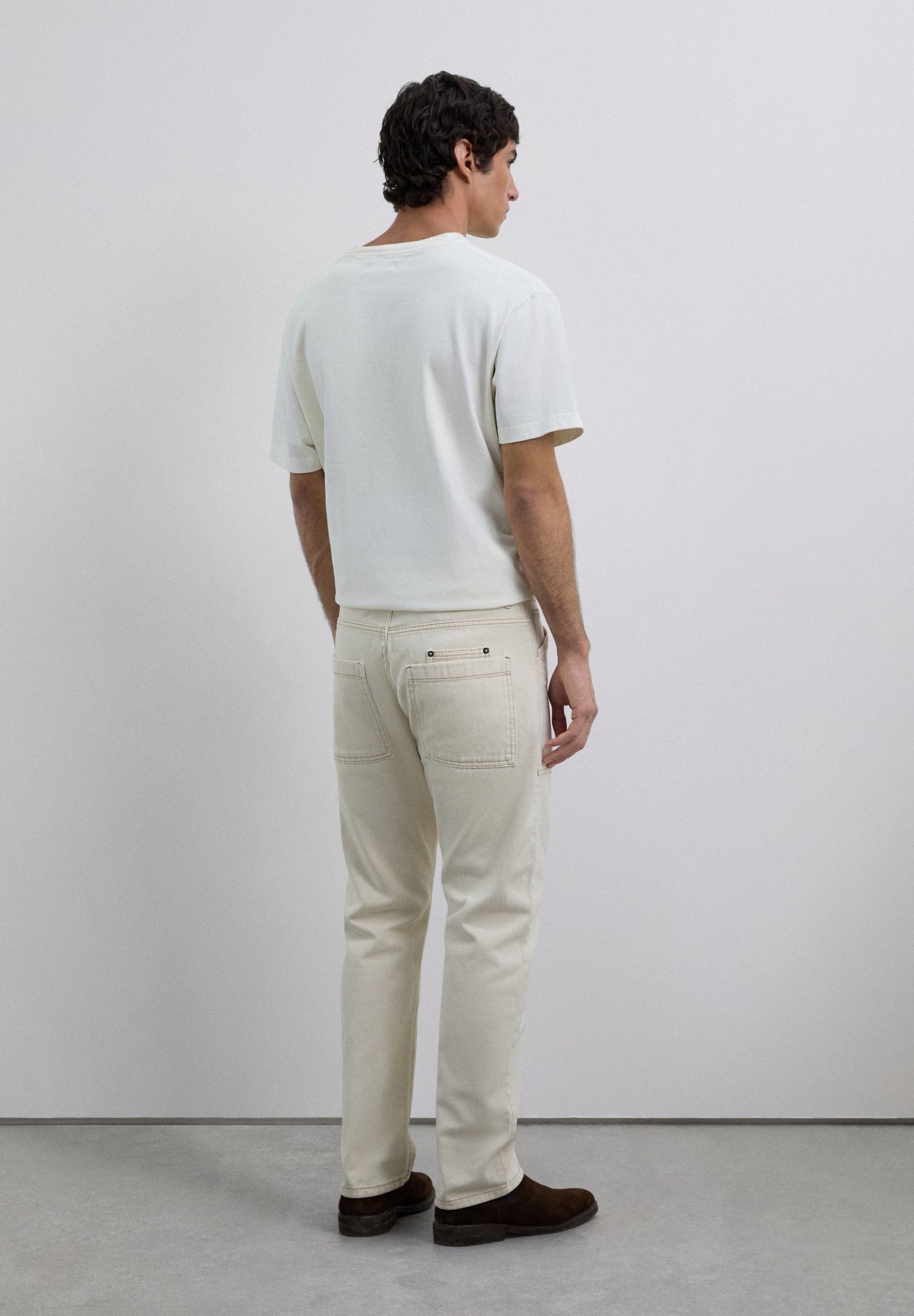 CARPENTER CROPPED FIT JEANS