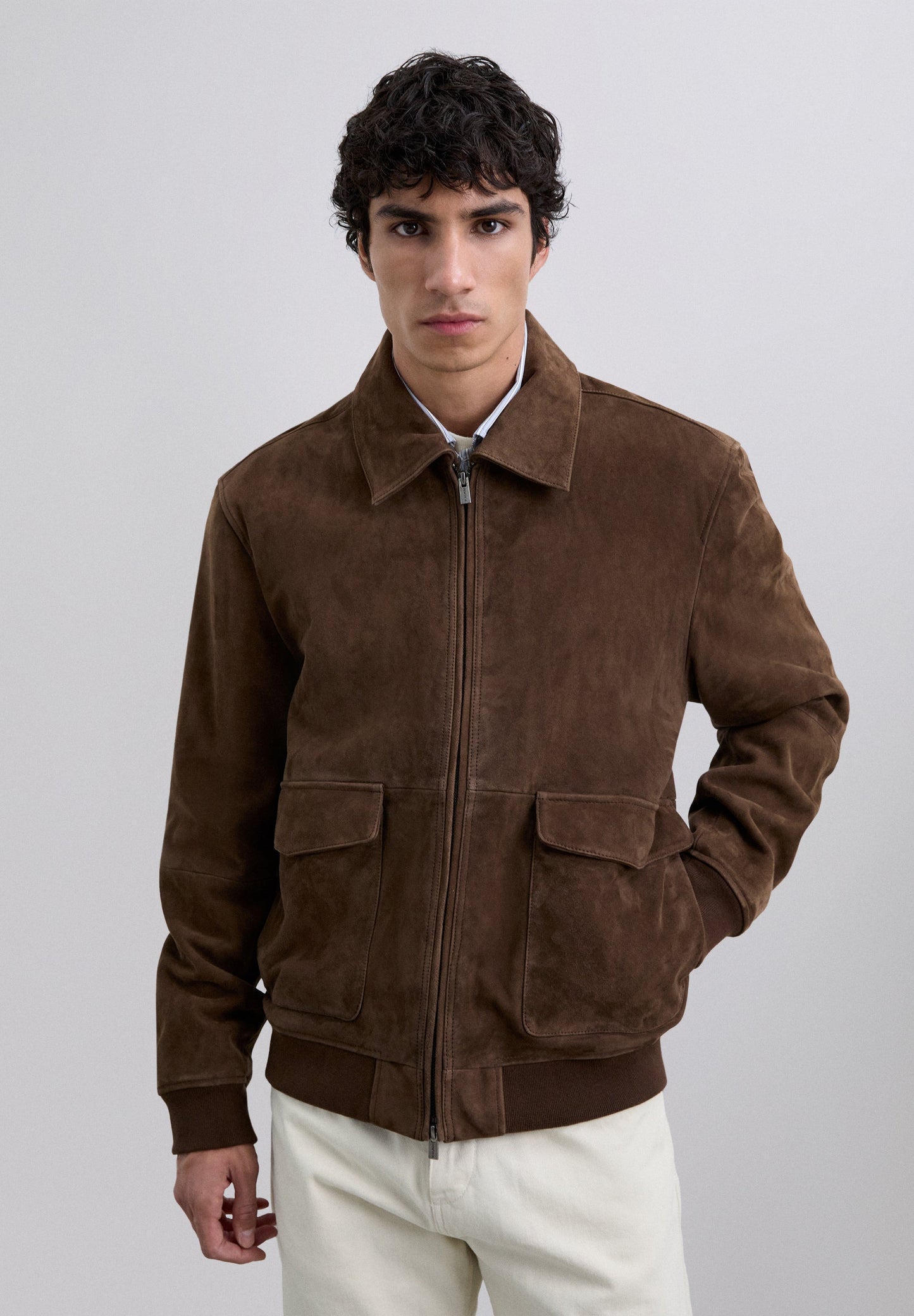 SUEDE LEATHER JACKET