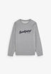 RAGLAN SLEEVE SWEATSHIRT WITH EMBROIDERED LOGO