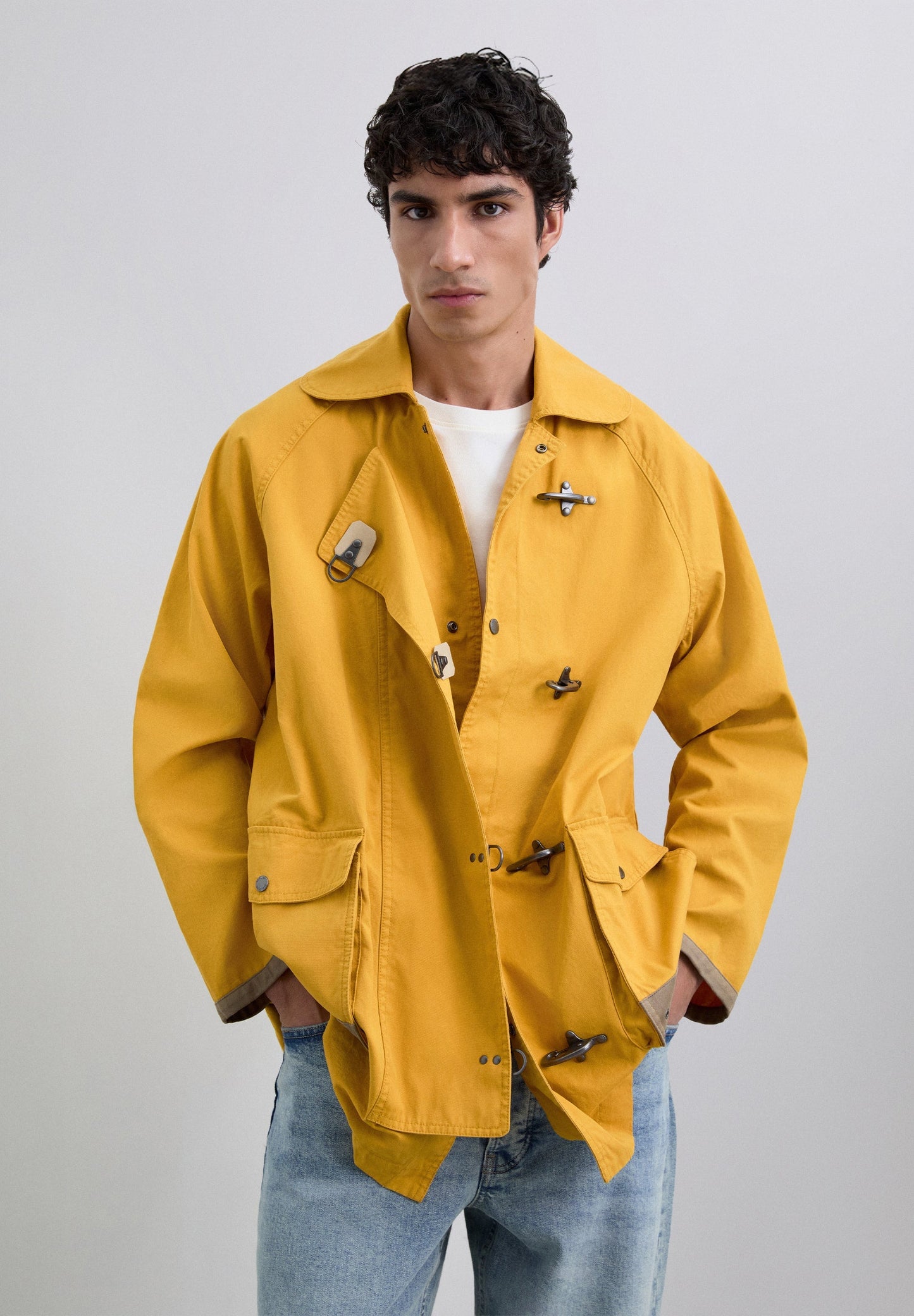OVERSIZE JACKET WITH TOGGLES