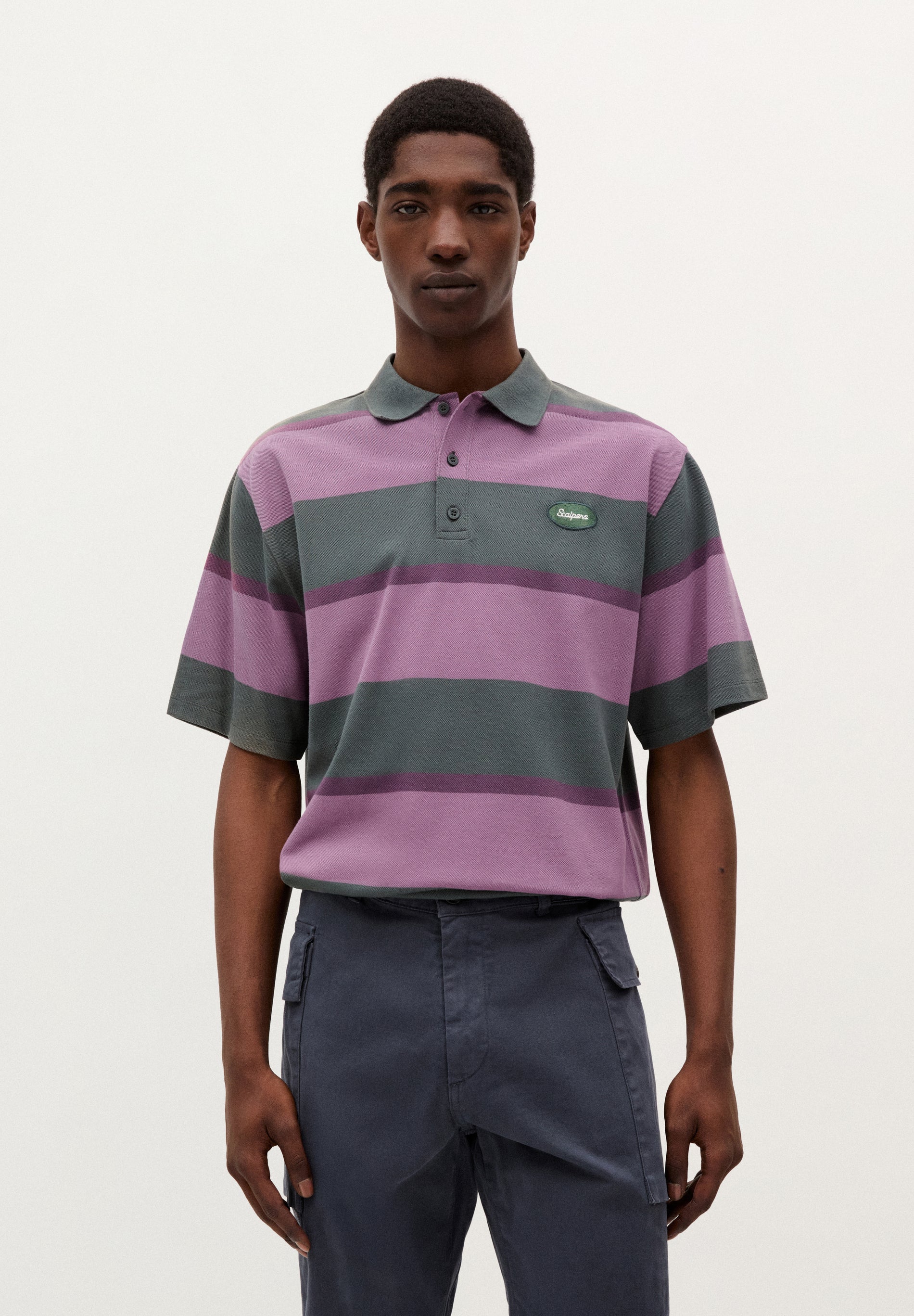 SC ADN STRIPED CODY POLO SHIRT