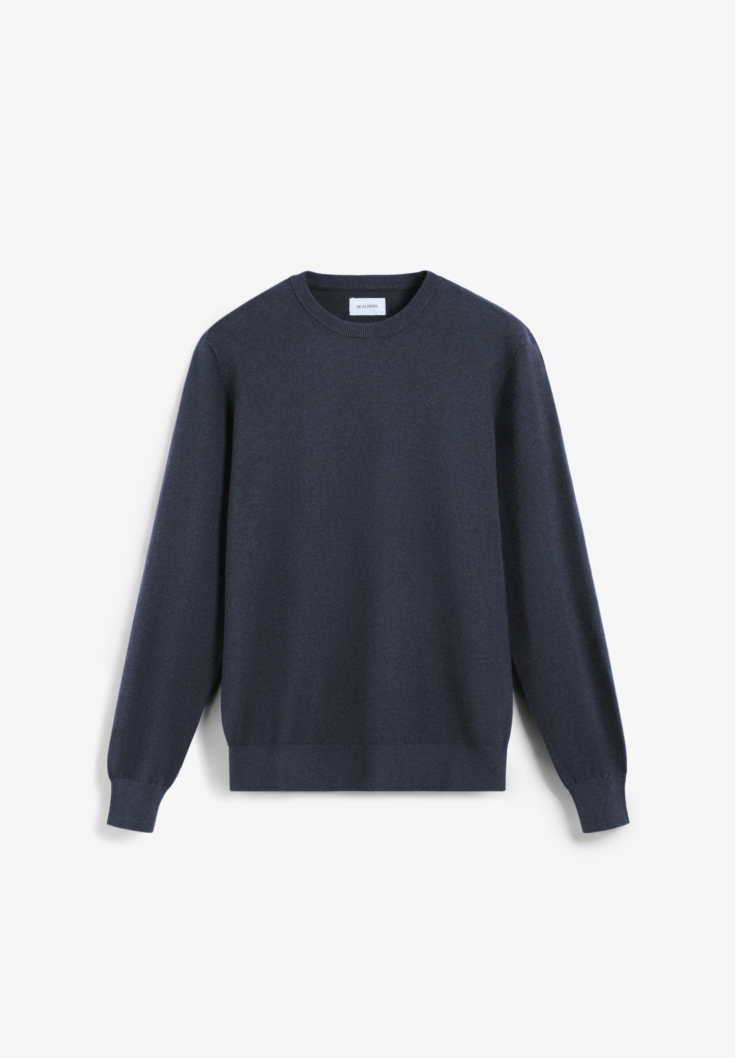 SWEATER WITH EMBROIDERED SKULL