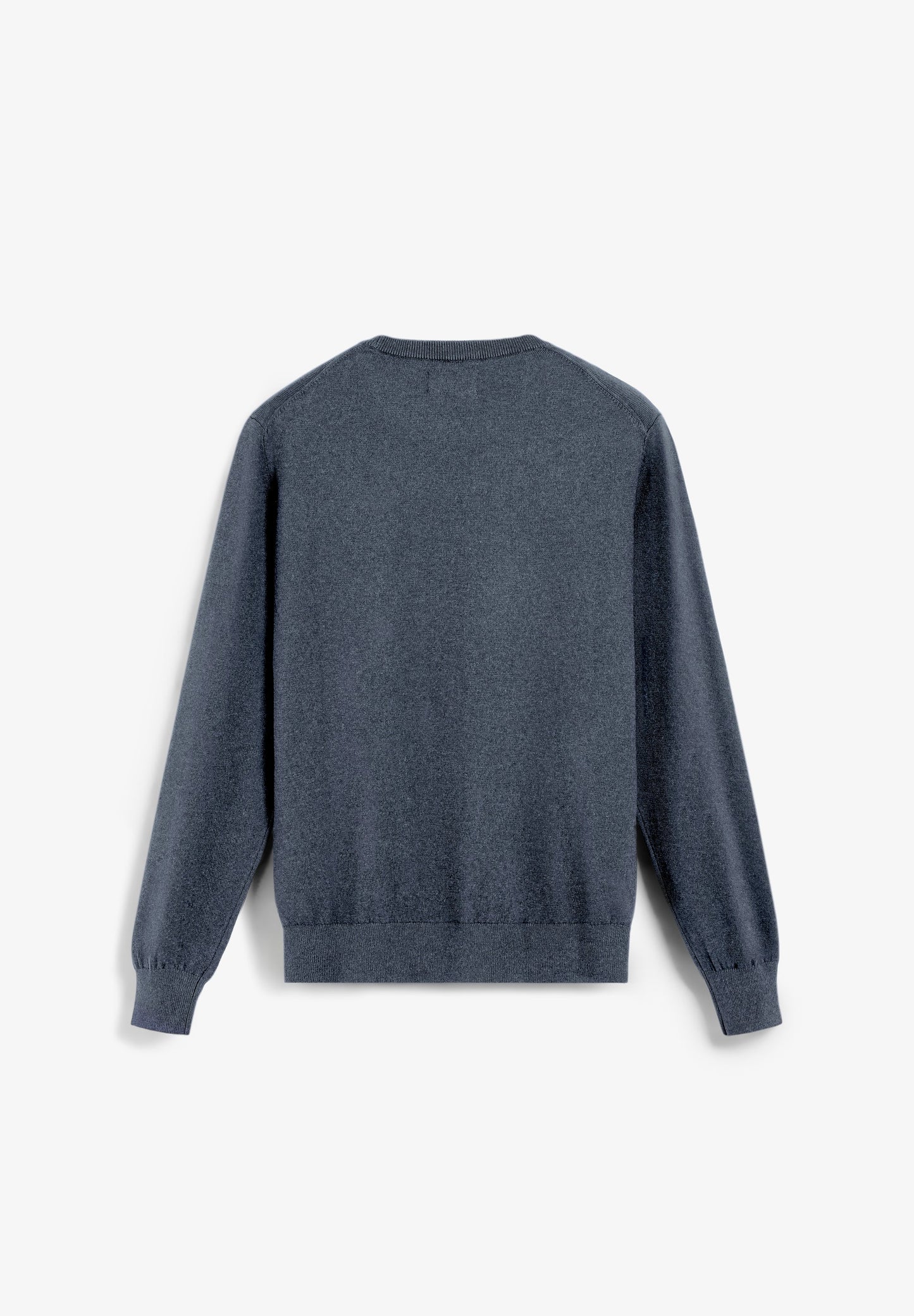 WOOL SWEATER WITH EMBROIDERED SKULL