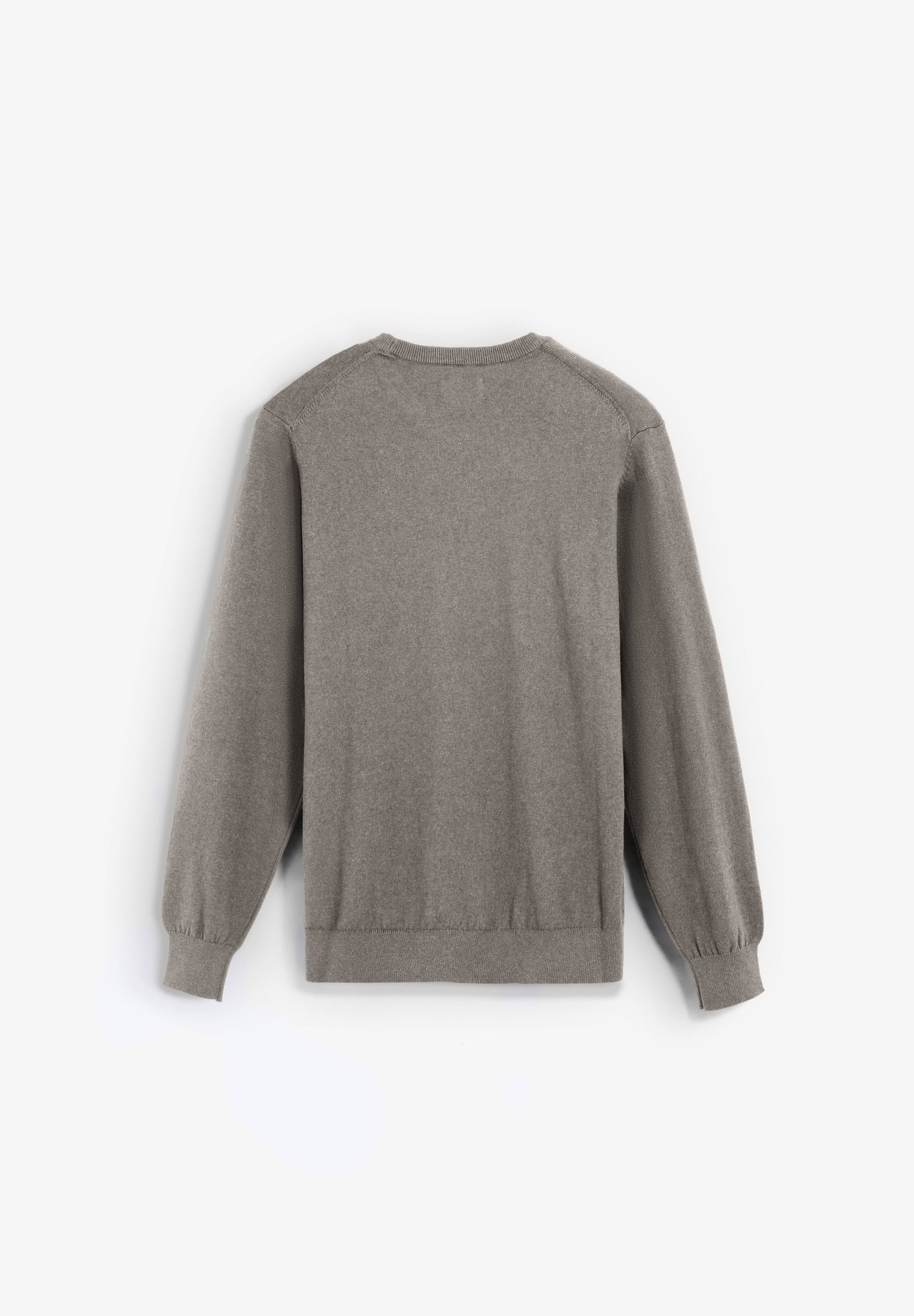 WOOL SWEATER WITH EMBROIDERED SKULL